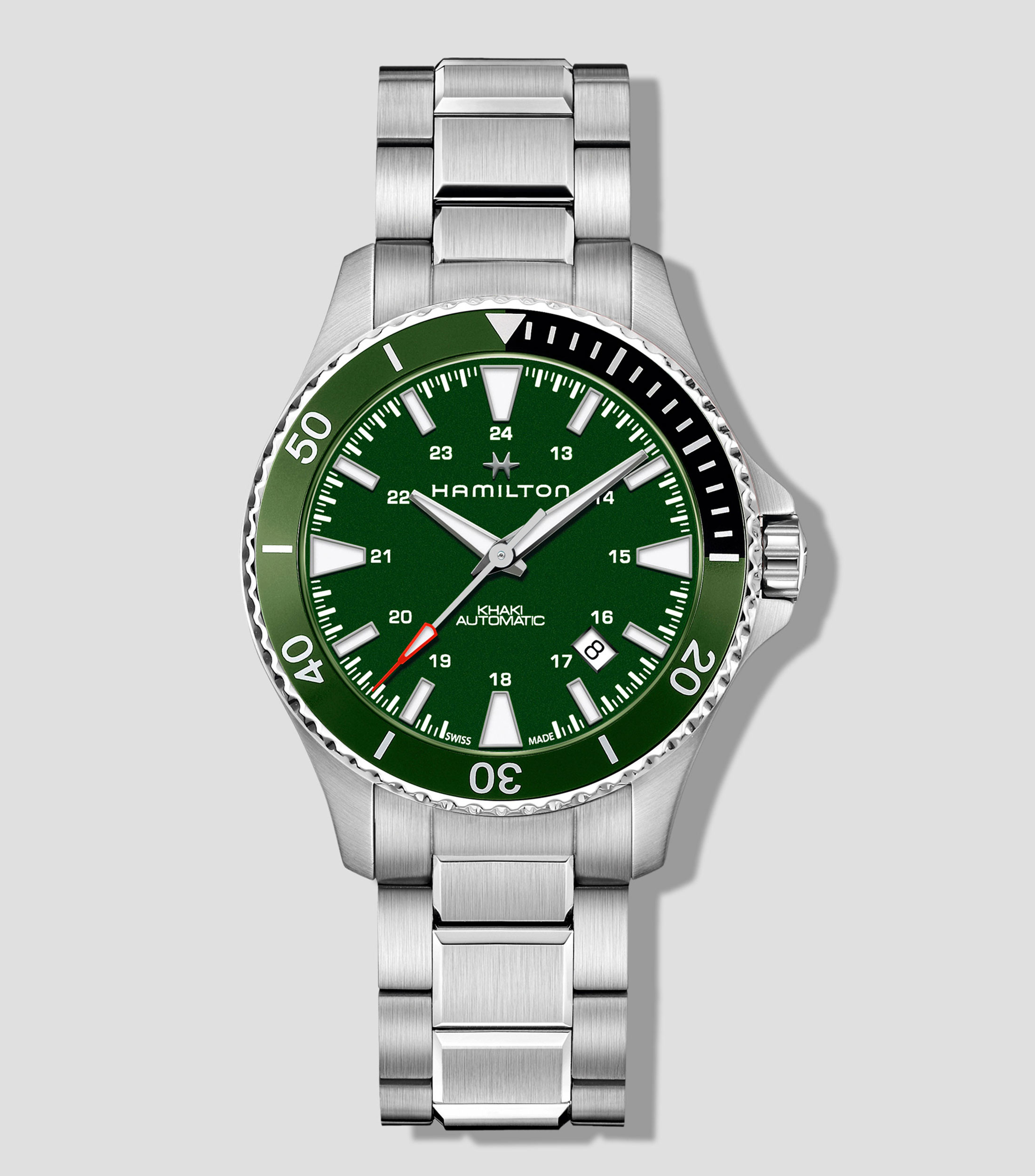 Reloj para Hombre Khaki Navy Scuba Auto Deportivo Verde
