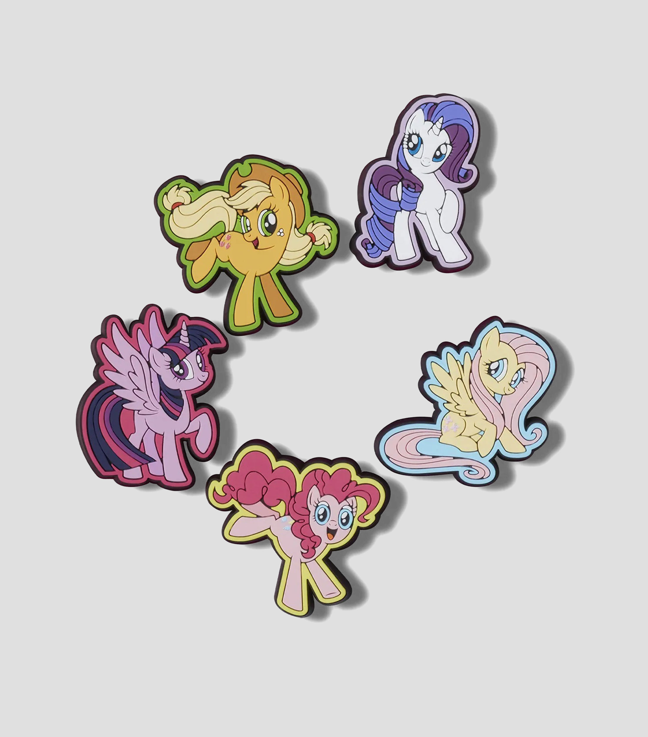 Charms Jibbitz - My Little Pony, 5 piezas Nina