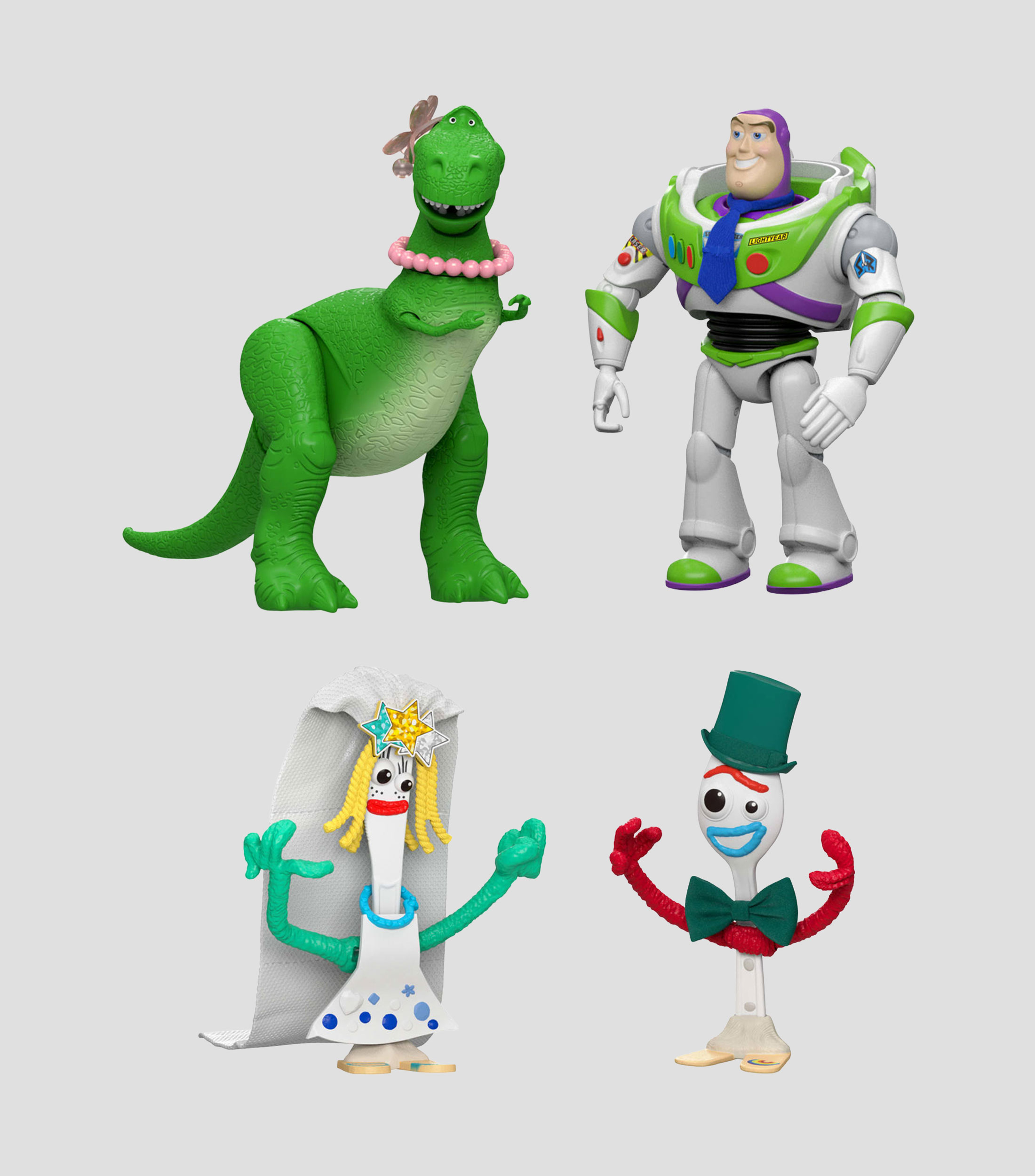 Toy Story 5 Figura de Acción Paquete de 4 personajes