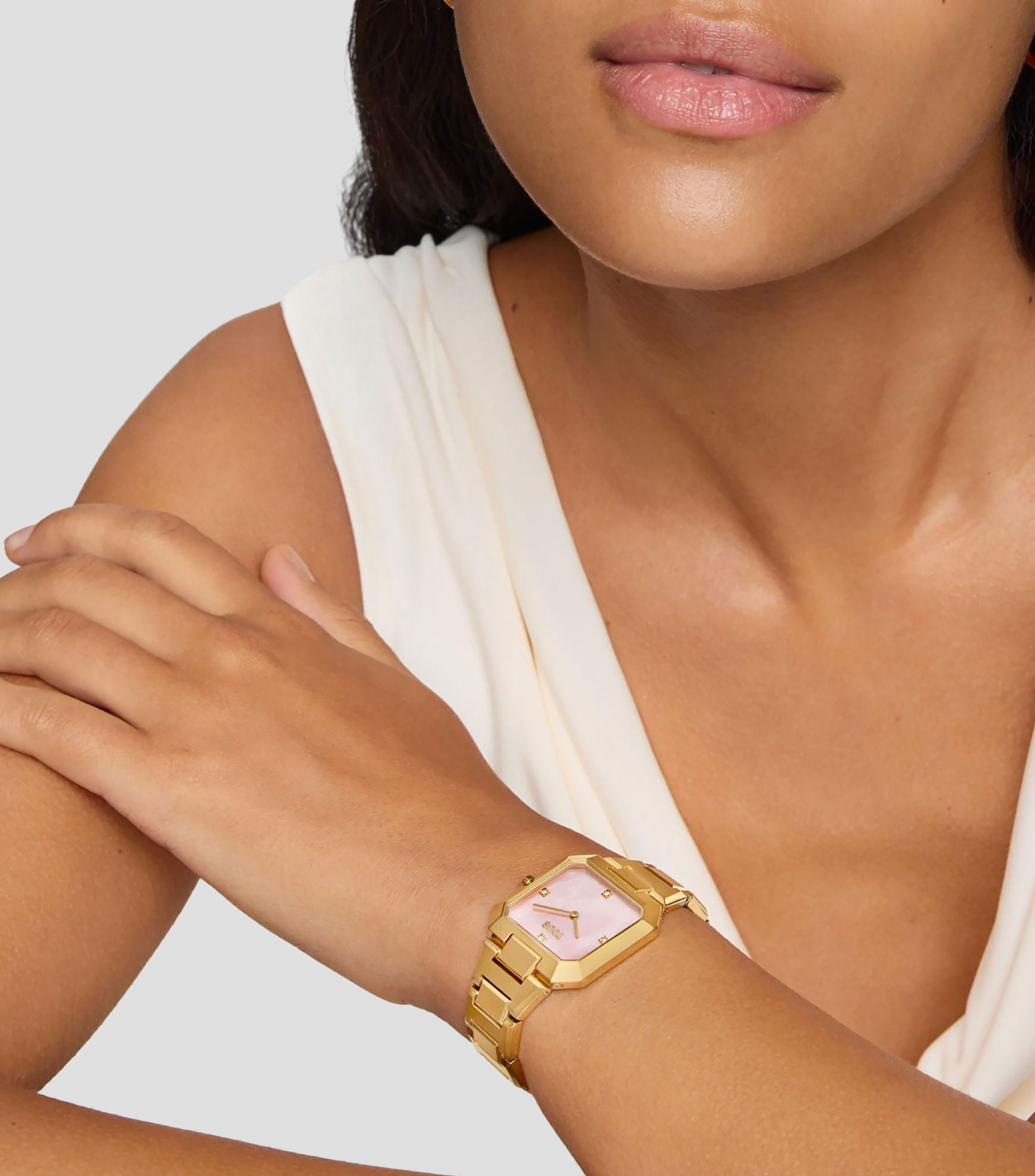 Reloj para Mujer Karat Casual Rosa, Dorado