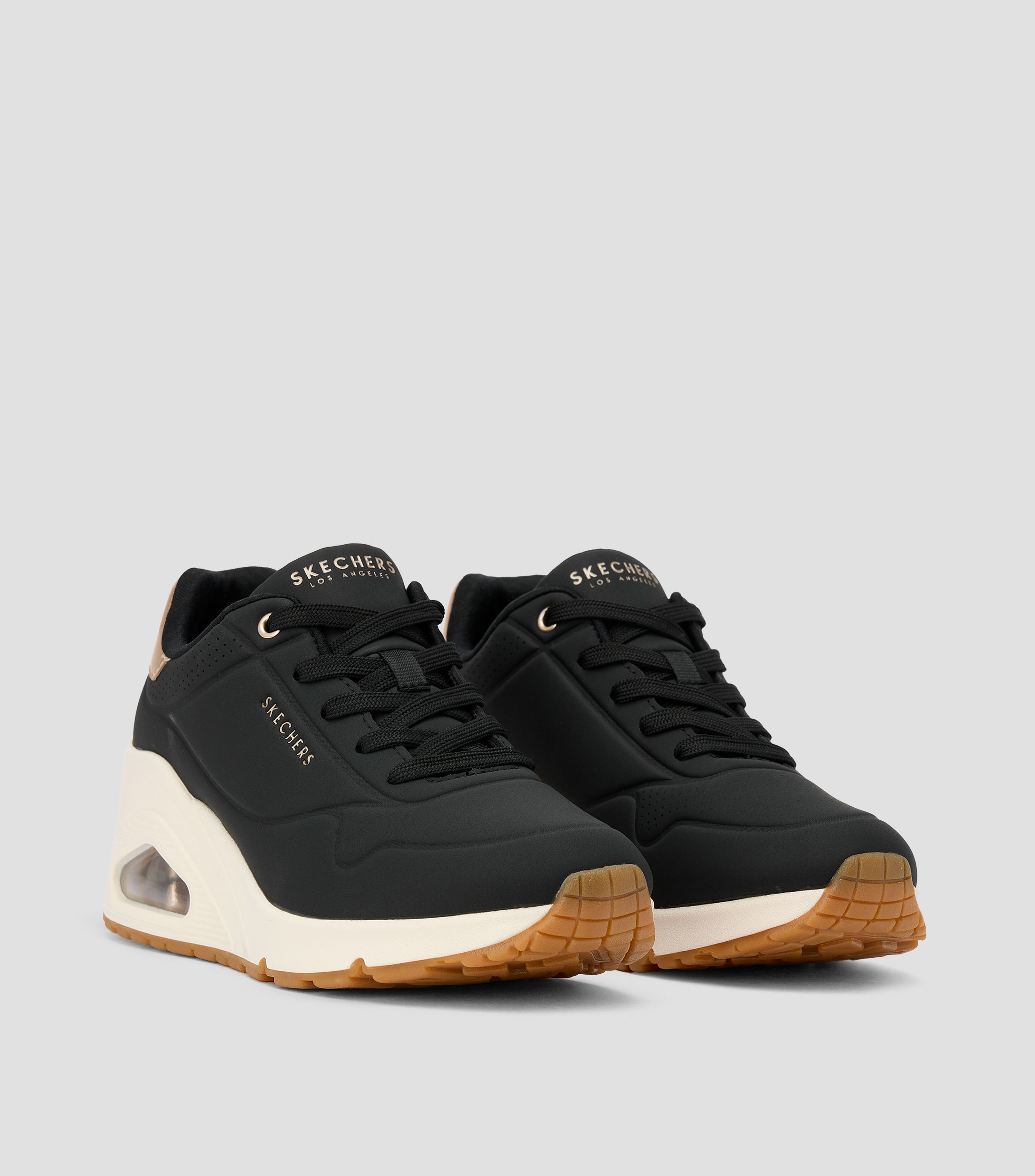 Tenis casuales con tacón medio Uno Wedge-Hi Steps Mujer