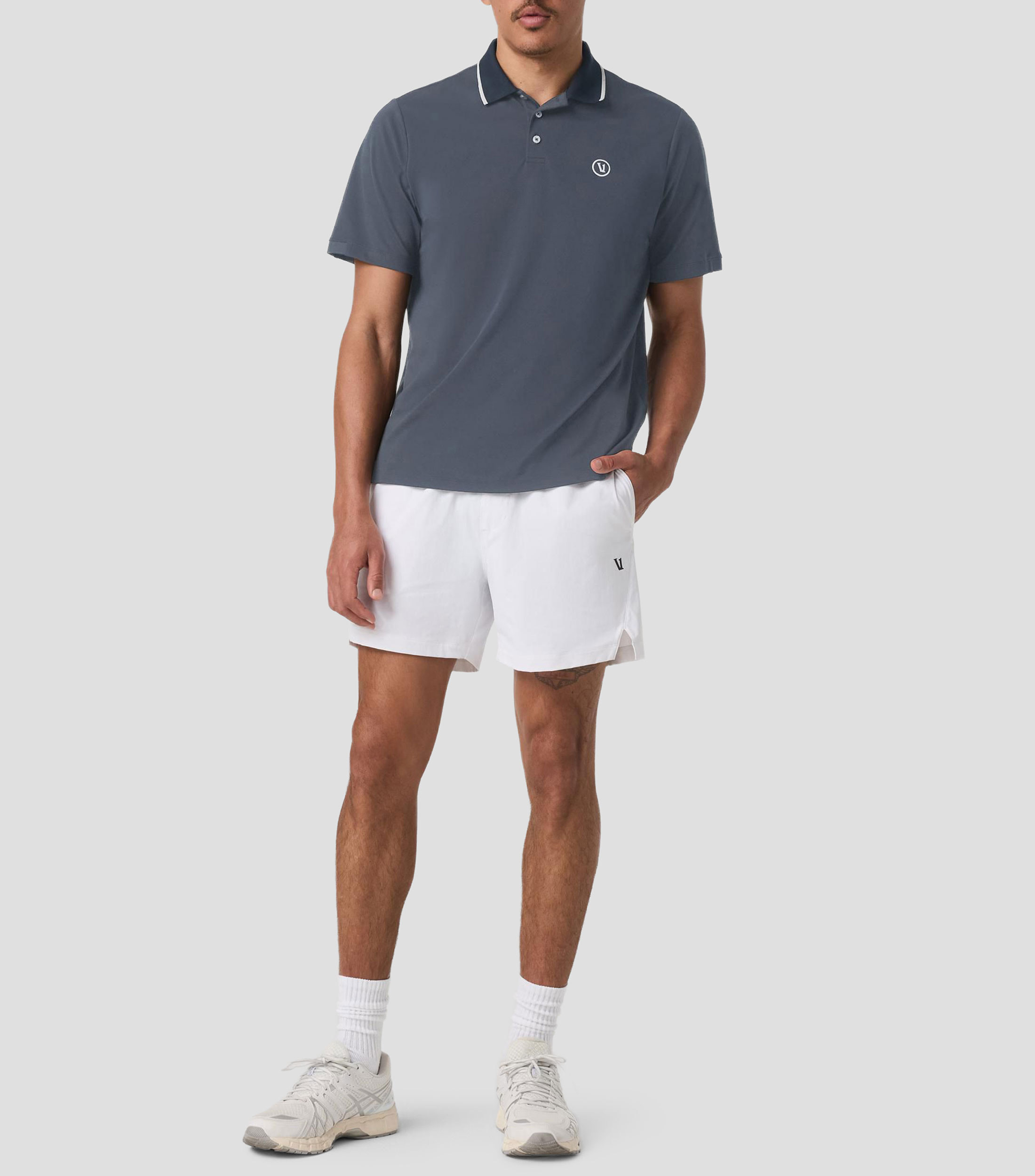 Playera tipo Polo manga corta fantasía Hombre