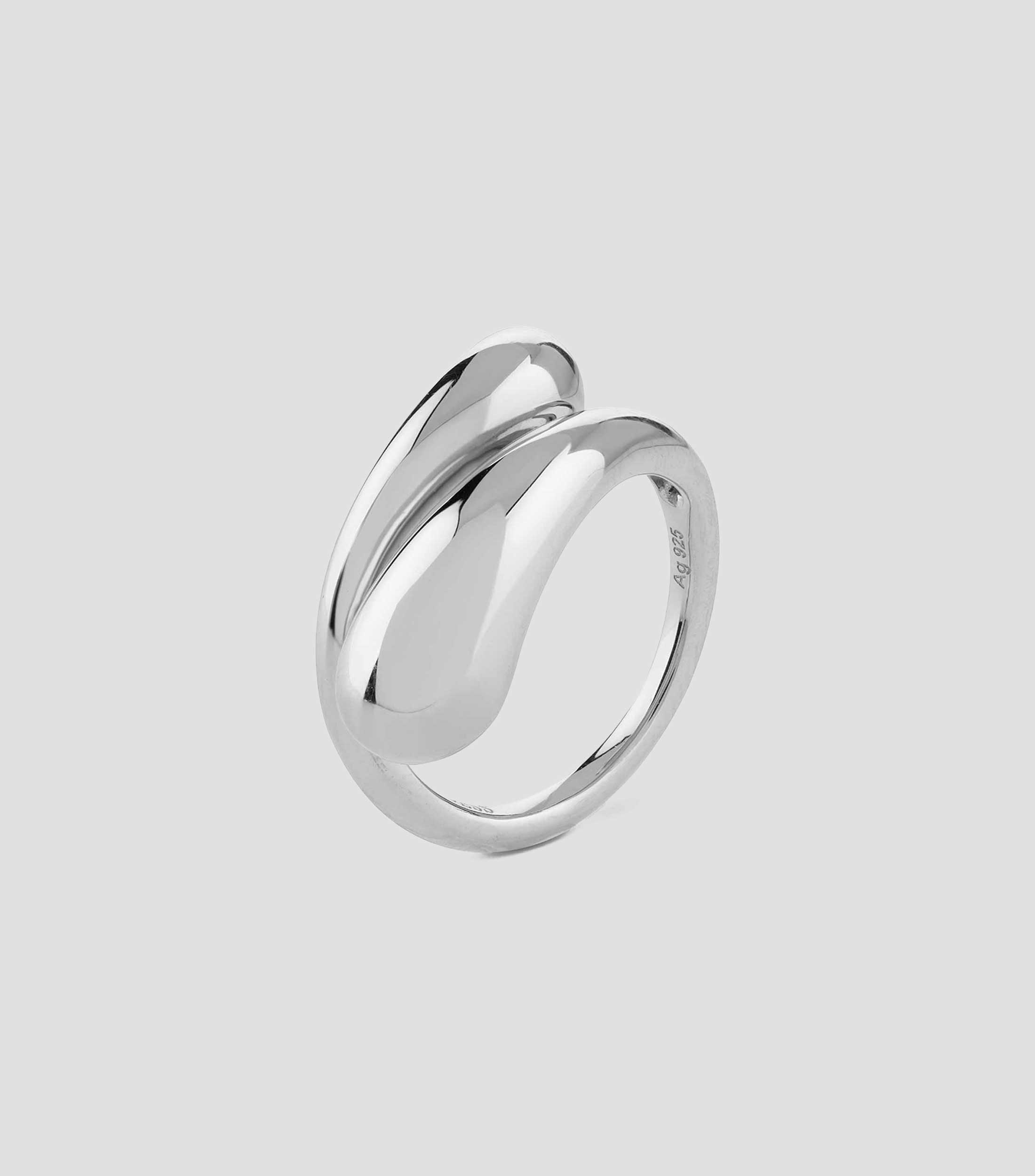Anillo en plata .925 Fluid Mujer