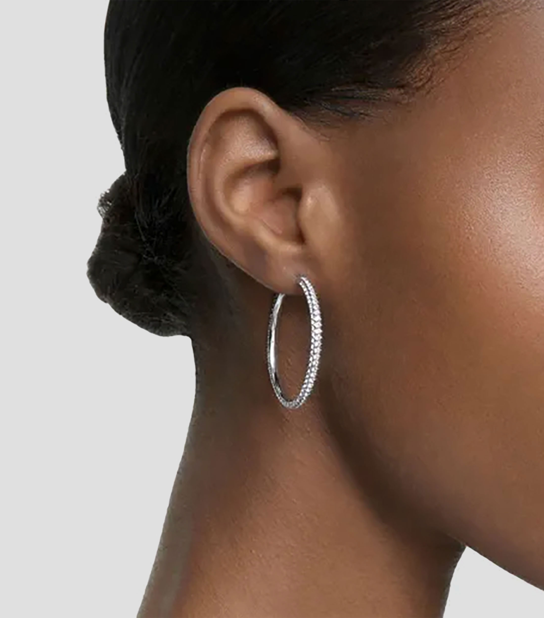 Aretes con cristal Mujer