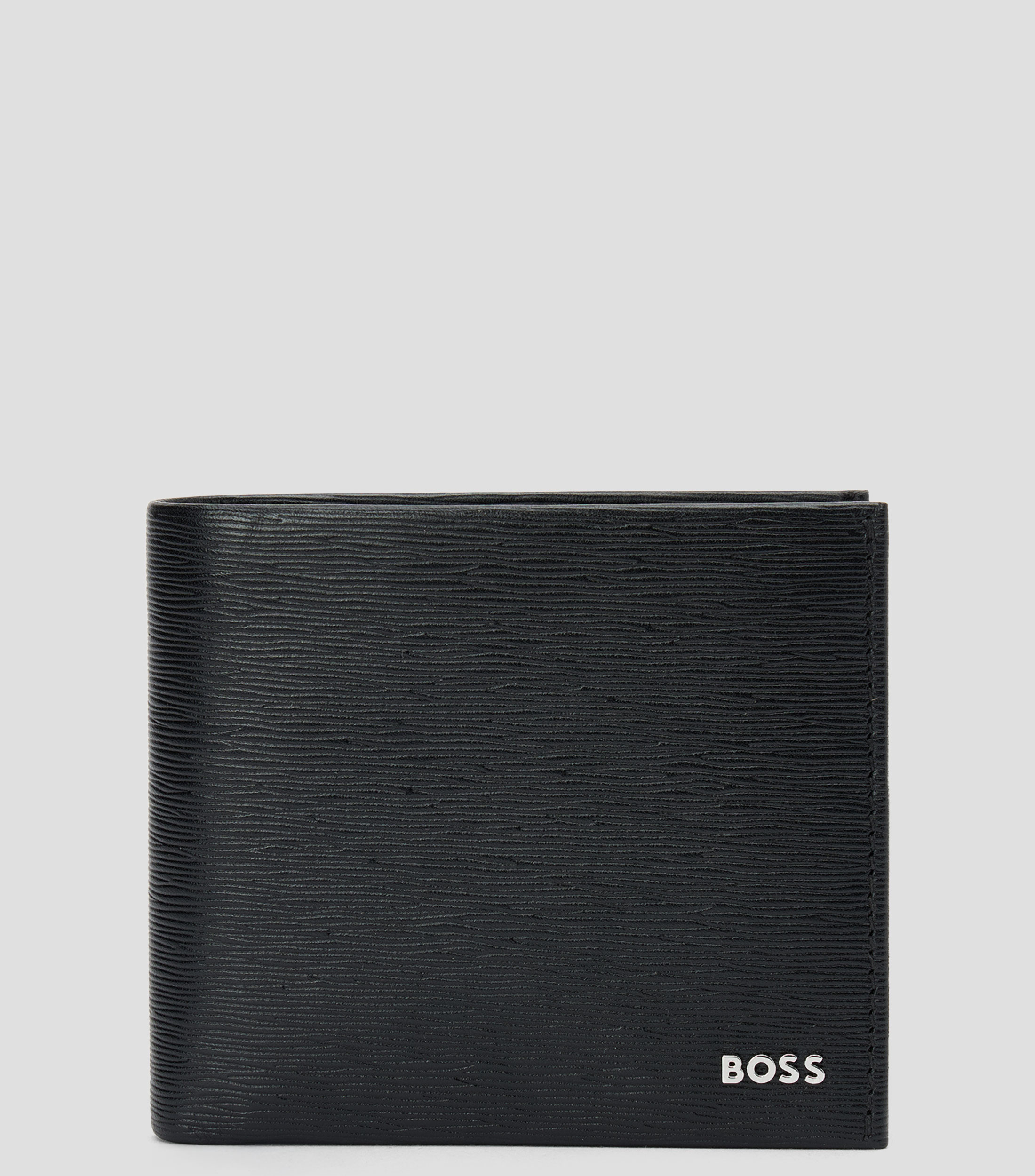 Cartera bifold New Crosstown en piel lisa Hombre