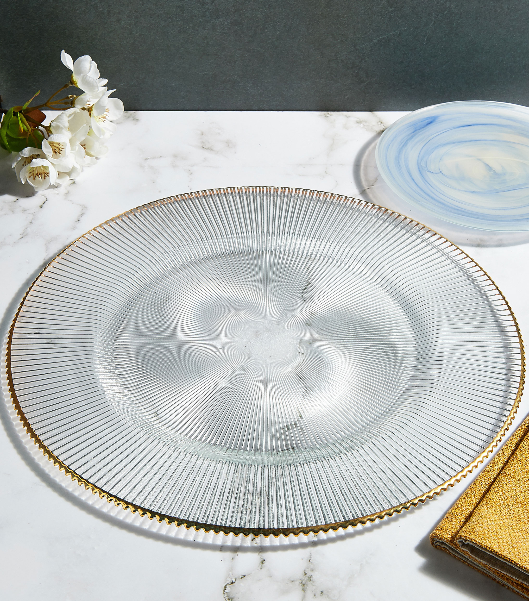 Plato Base Transparente