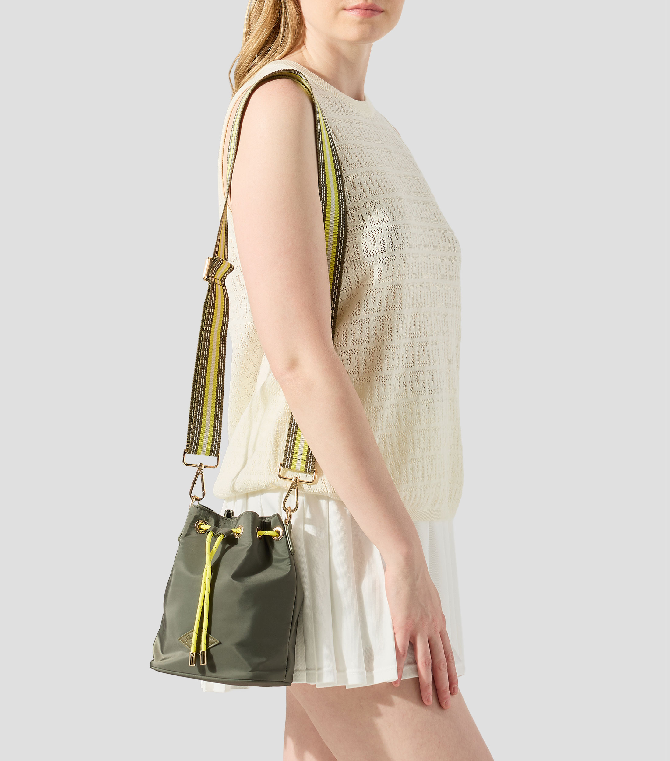 Bolsa crossbody Oxford lisa Mujer