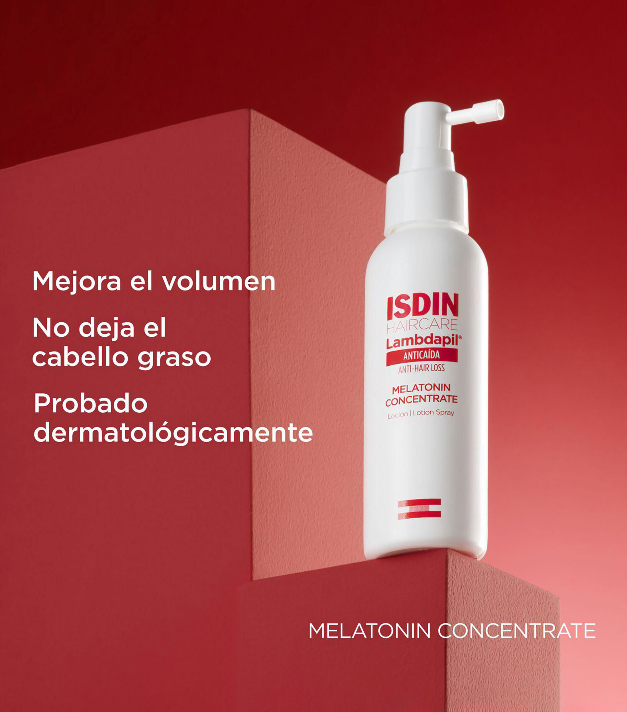 Tratamiento Lambdapil Melatonin Concentrate Anticaída, 100 ml