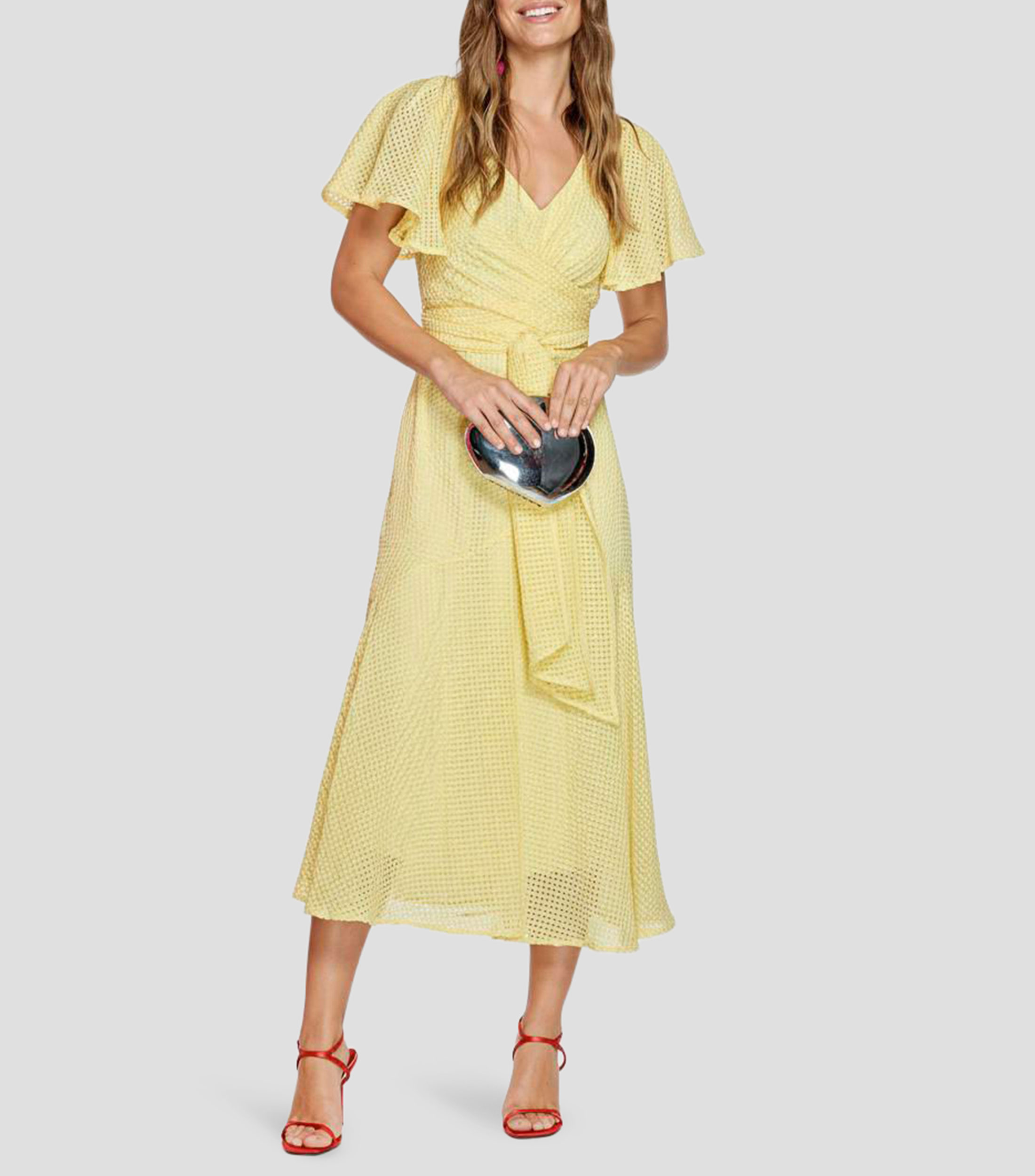 Vestido de fiesta midi fantasía Mujer