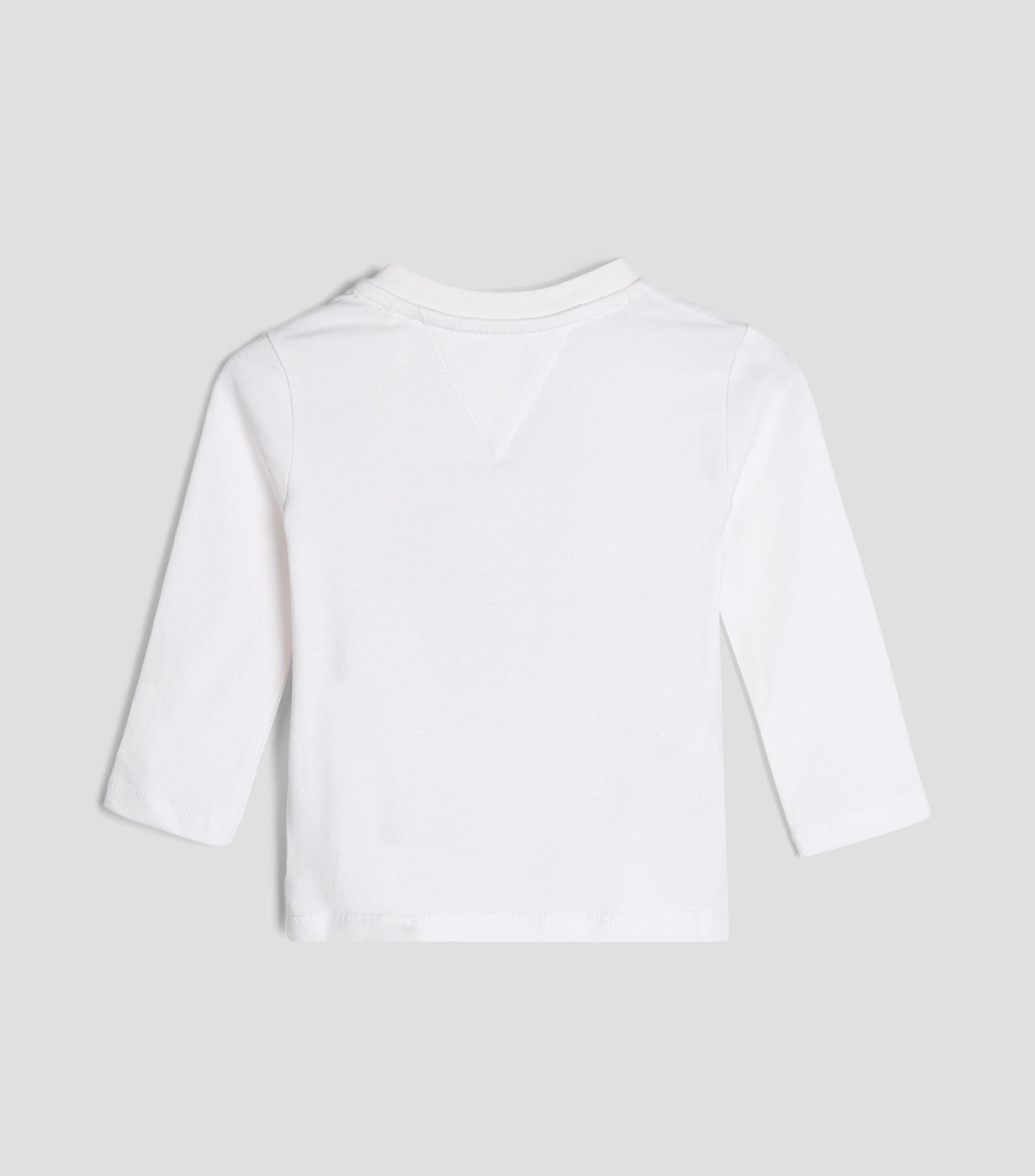 Playera cuello redondo manga larga estampada Bebé