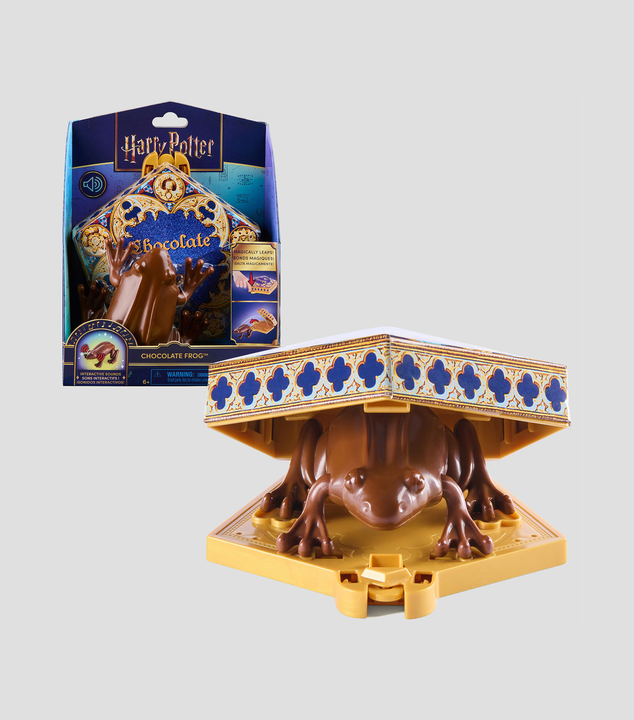 Figura Rana de Chocolate con sonido Harry Potter