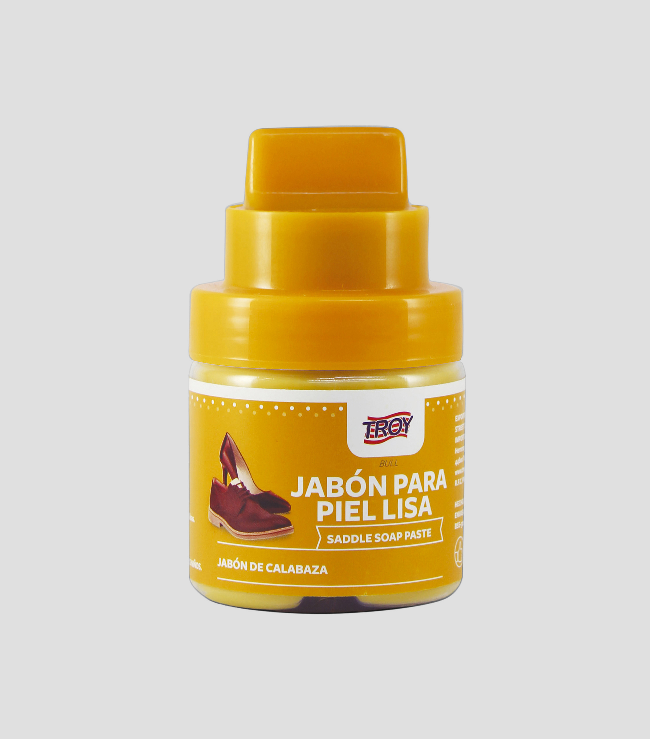 Jabón de Calabaza para Zapatos Piel Lisa, 113 gr