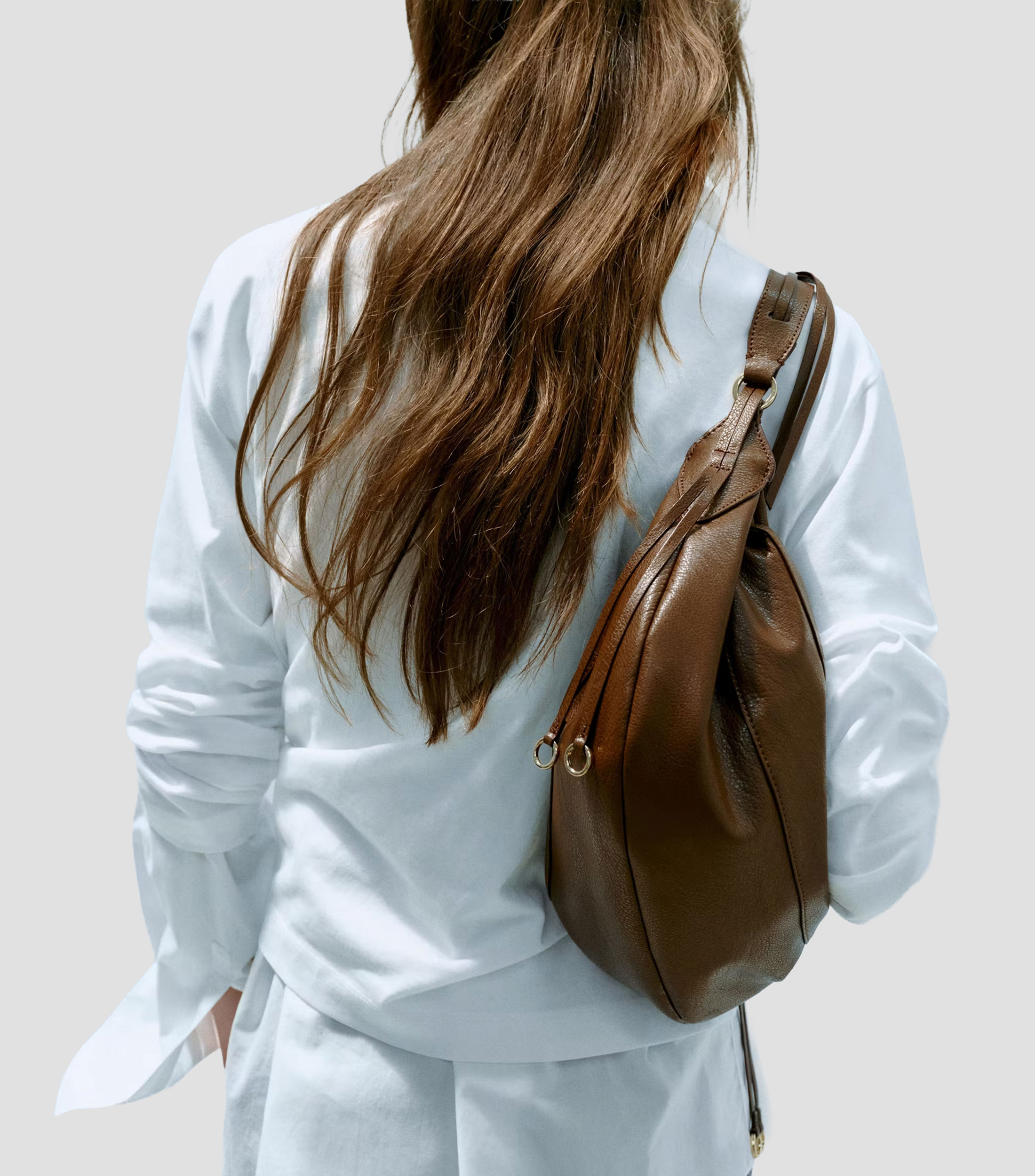 Bolsa Hobo Sólido Mujer