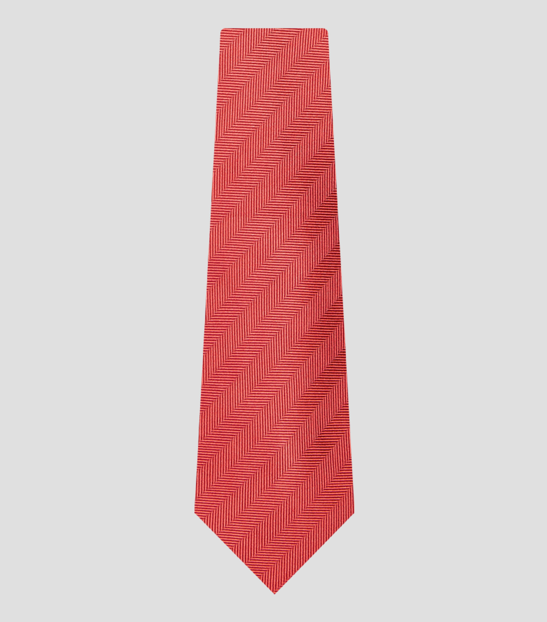 Corbata ancha de seda líneas