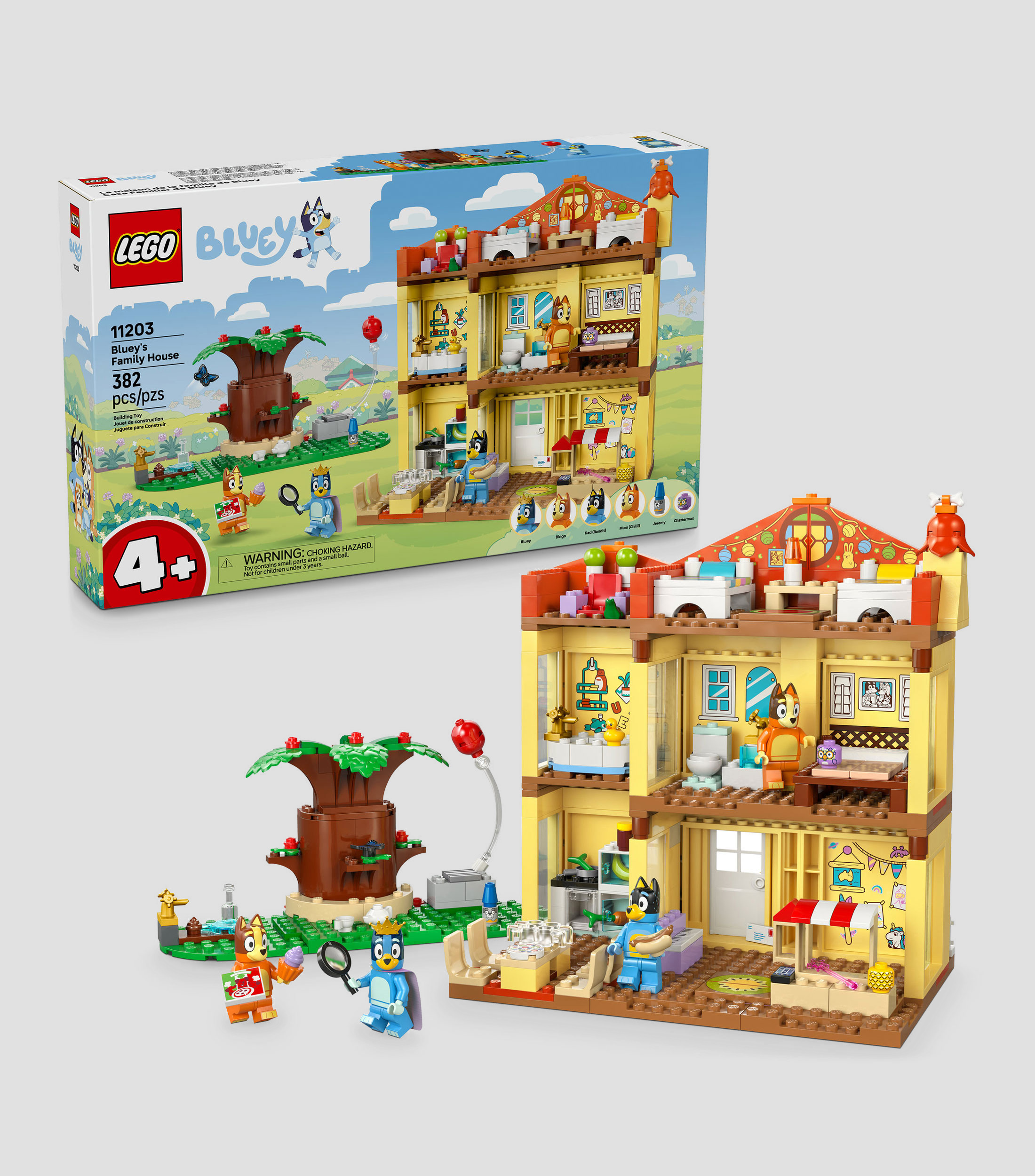 Lego Bluey Casa Familiar de Bluey Kit de Construcción 11203