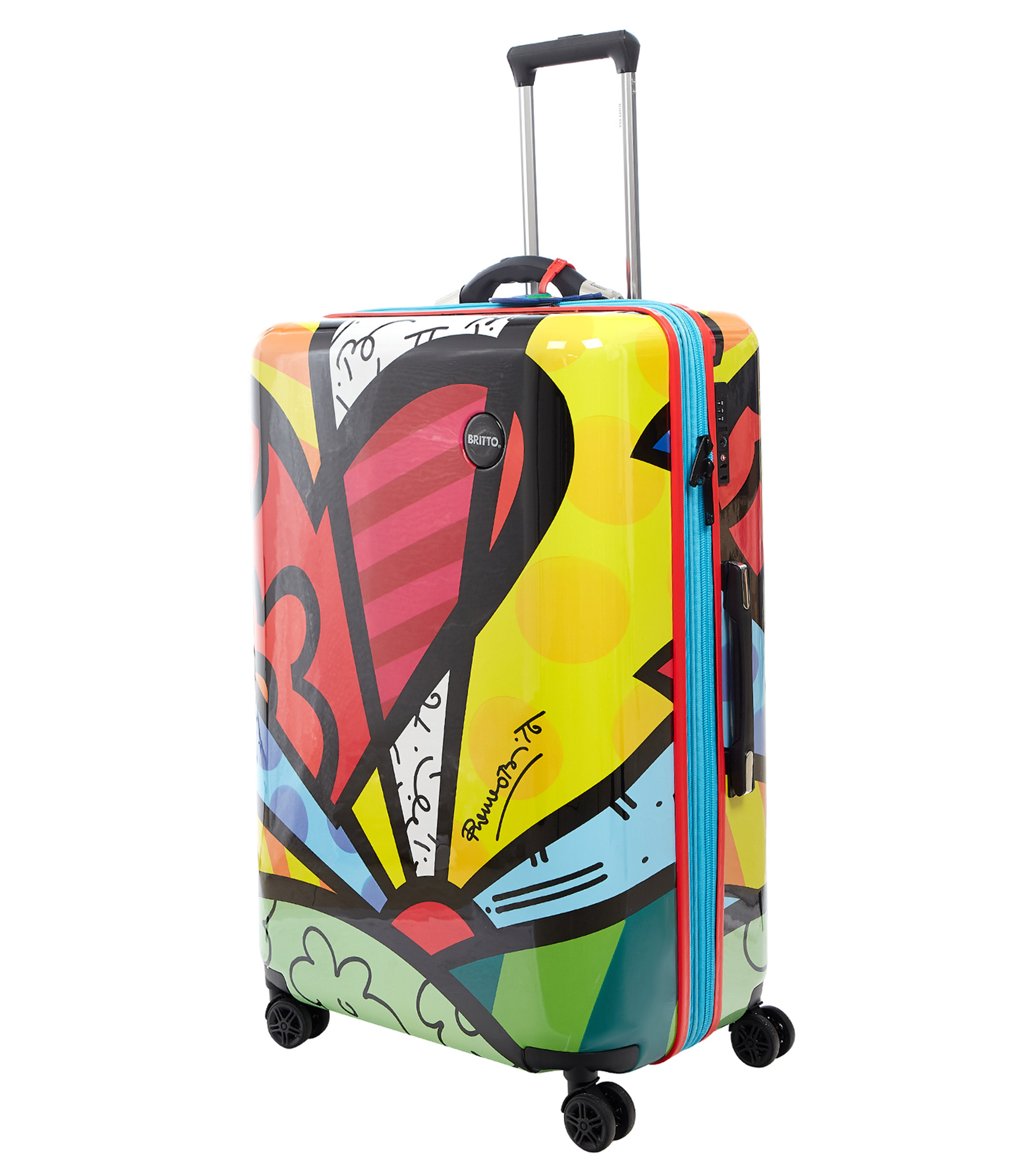 Britto Maleta de Viaje Multicolor - El Palacio de Hierro