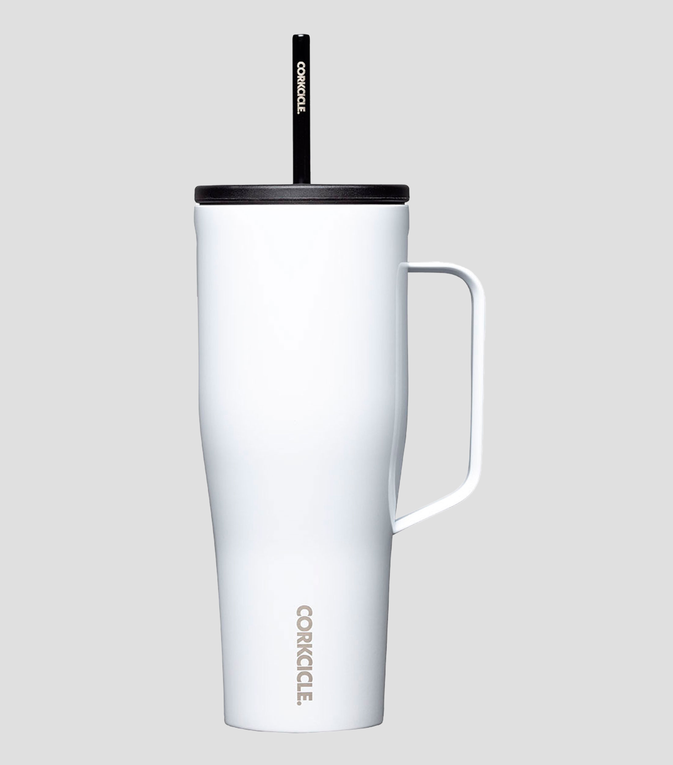Taza Termica Popote Acero Bca 887Ml