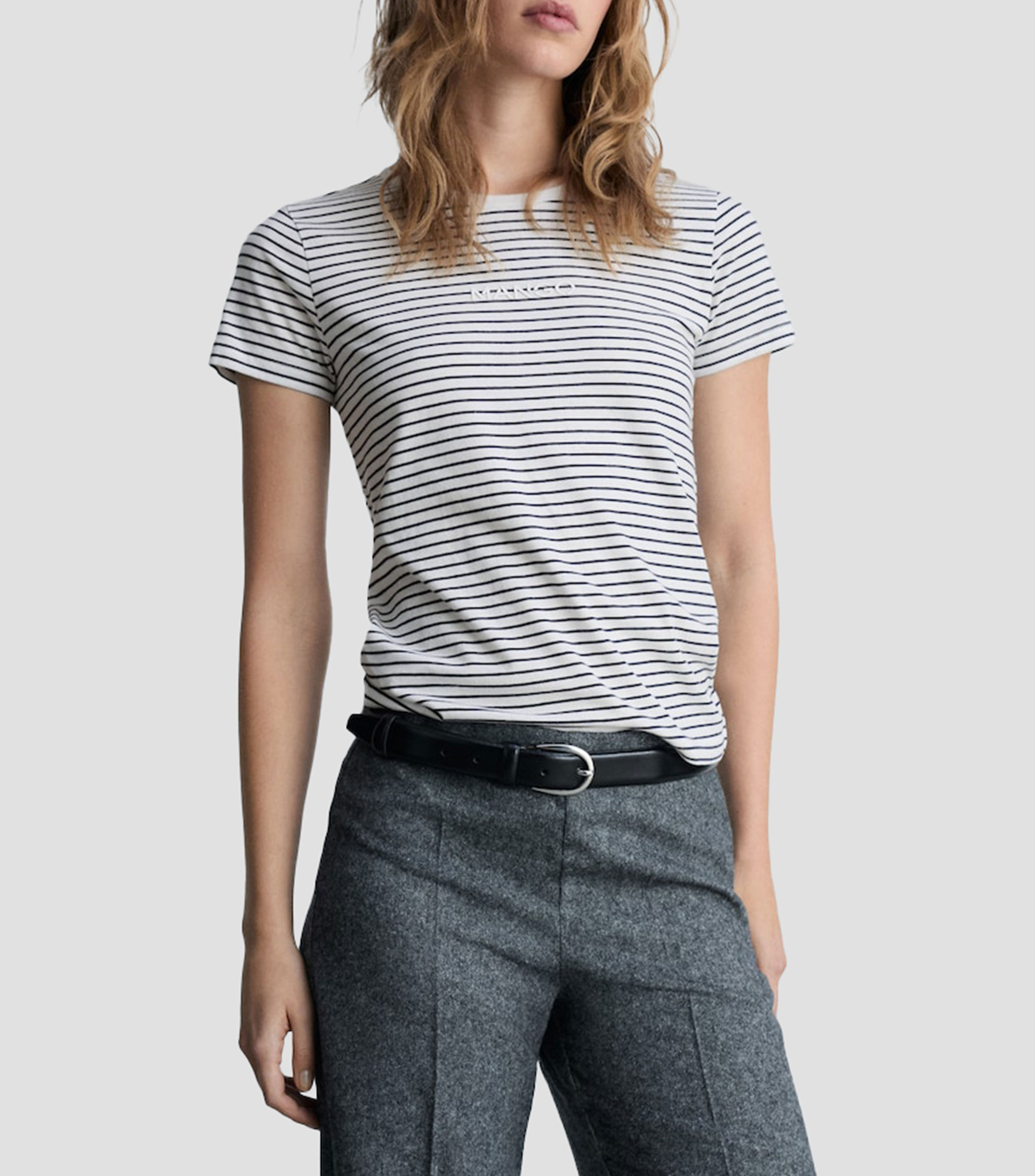 Playera Cuello Redondo Manga Corta Mujer