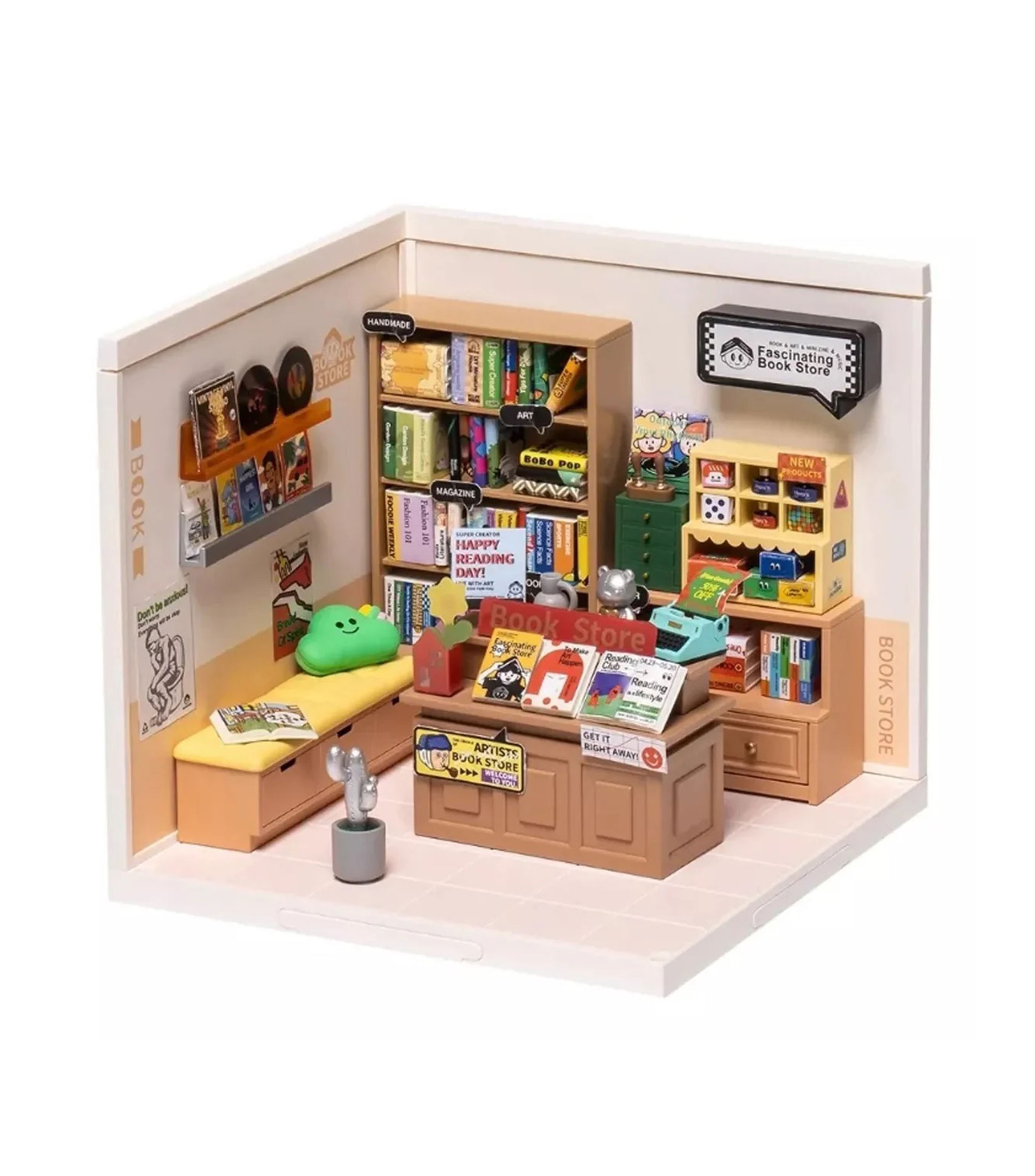 Armable 3D Librería Fascinante