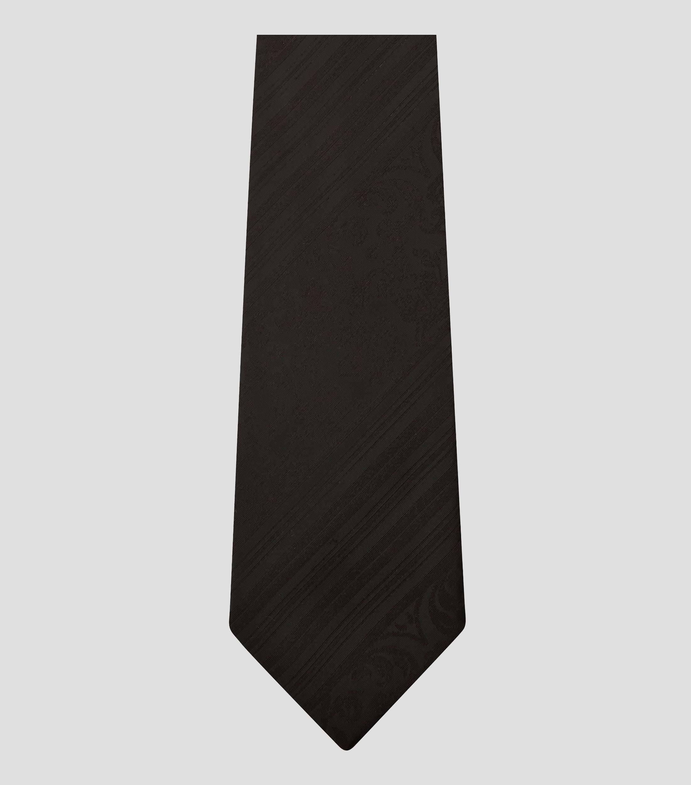 Corbata ancha estampada