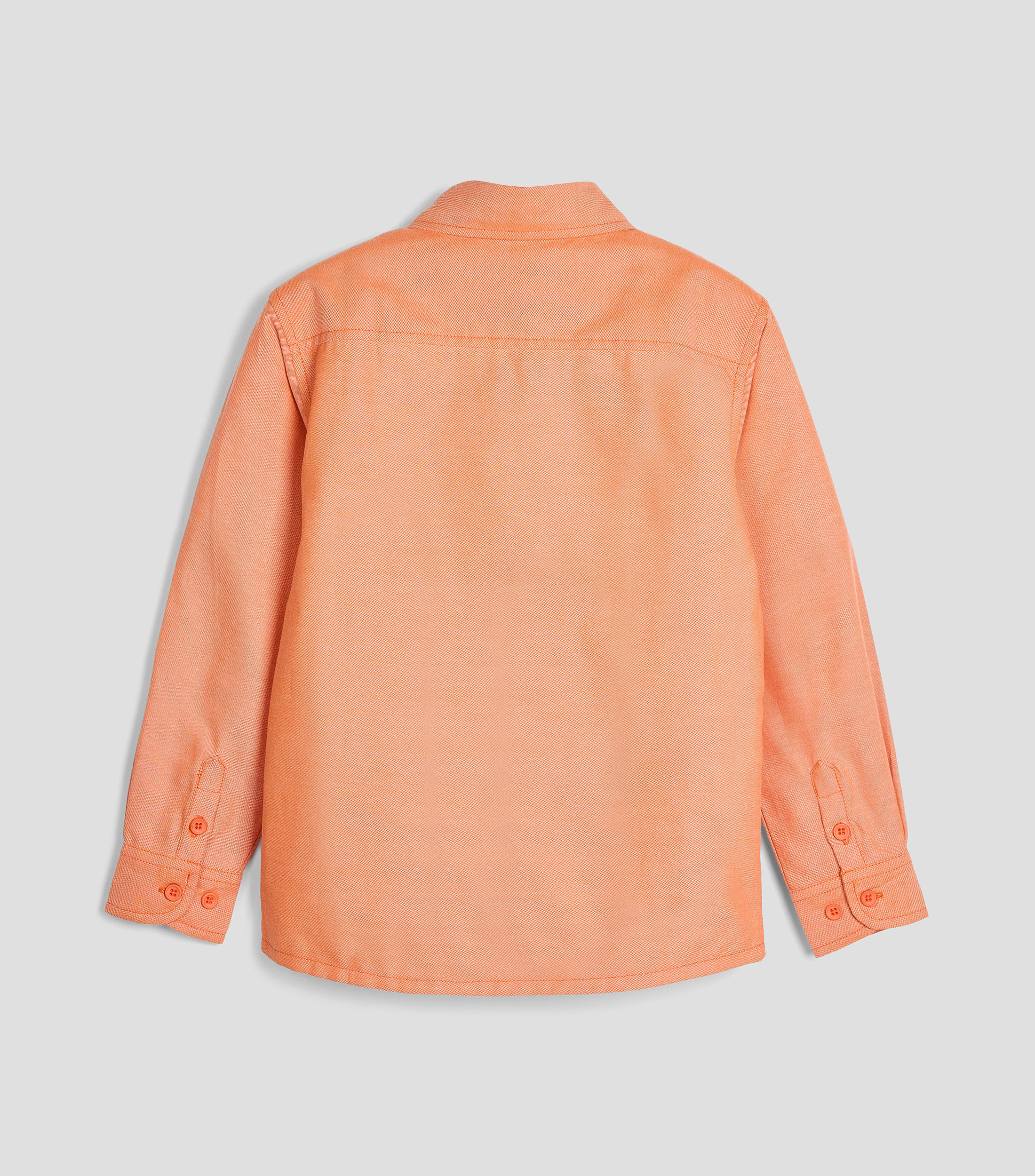 Camisa lisa manga larga Niño