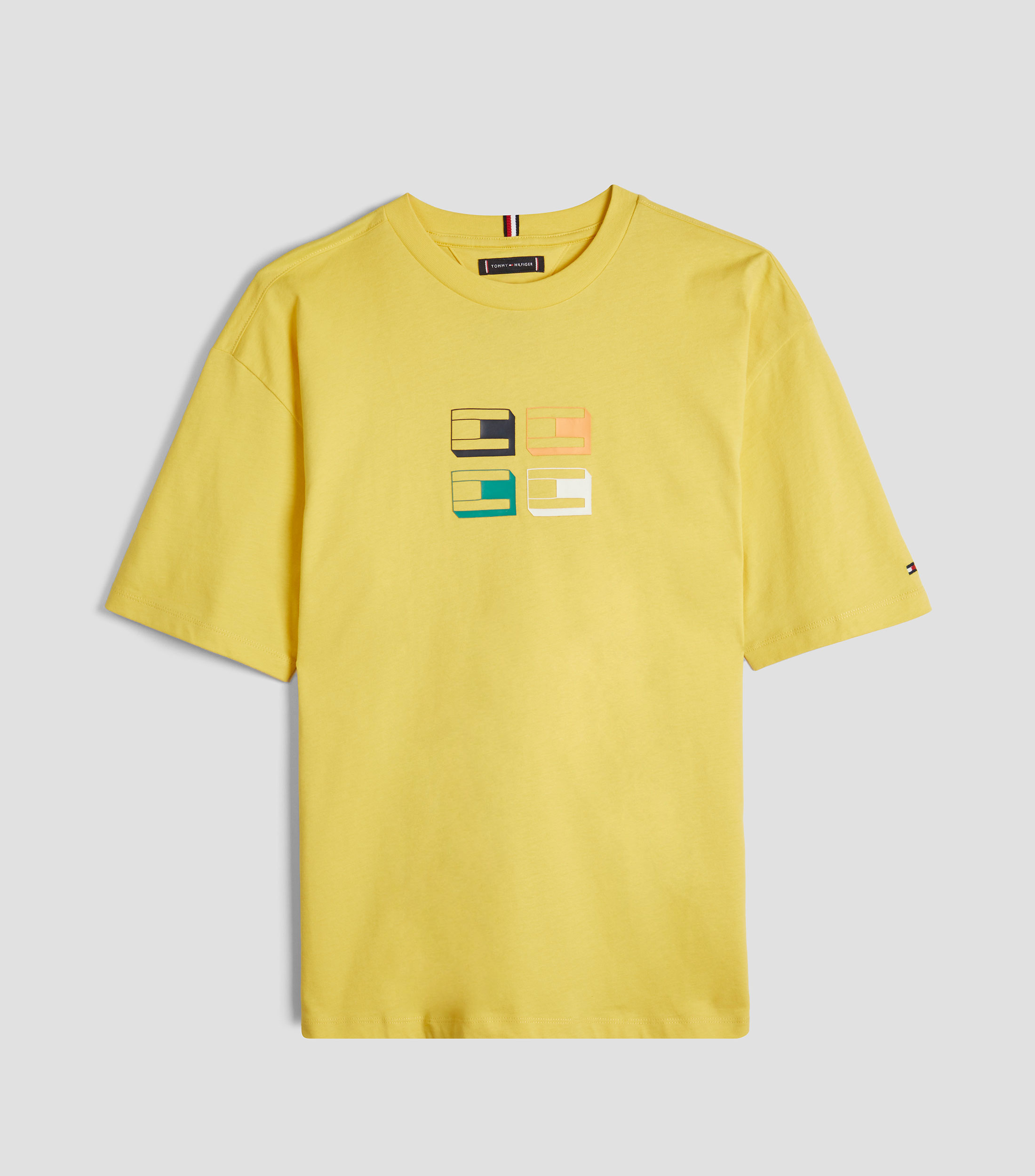 Playera cuello redondo manga corta estampada Niño
