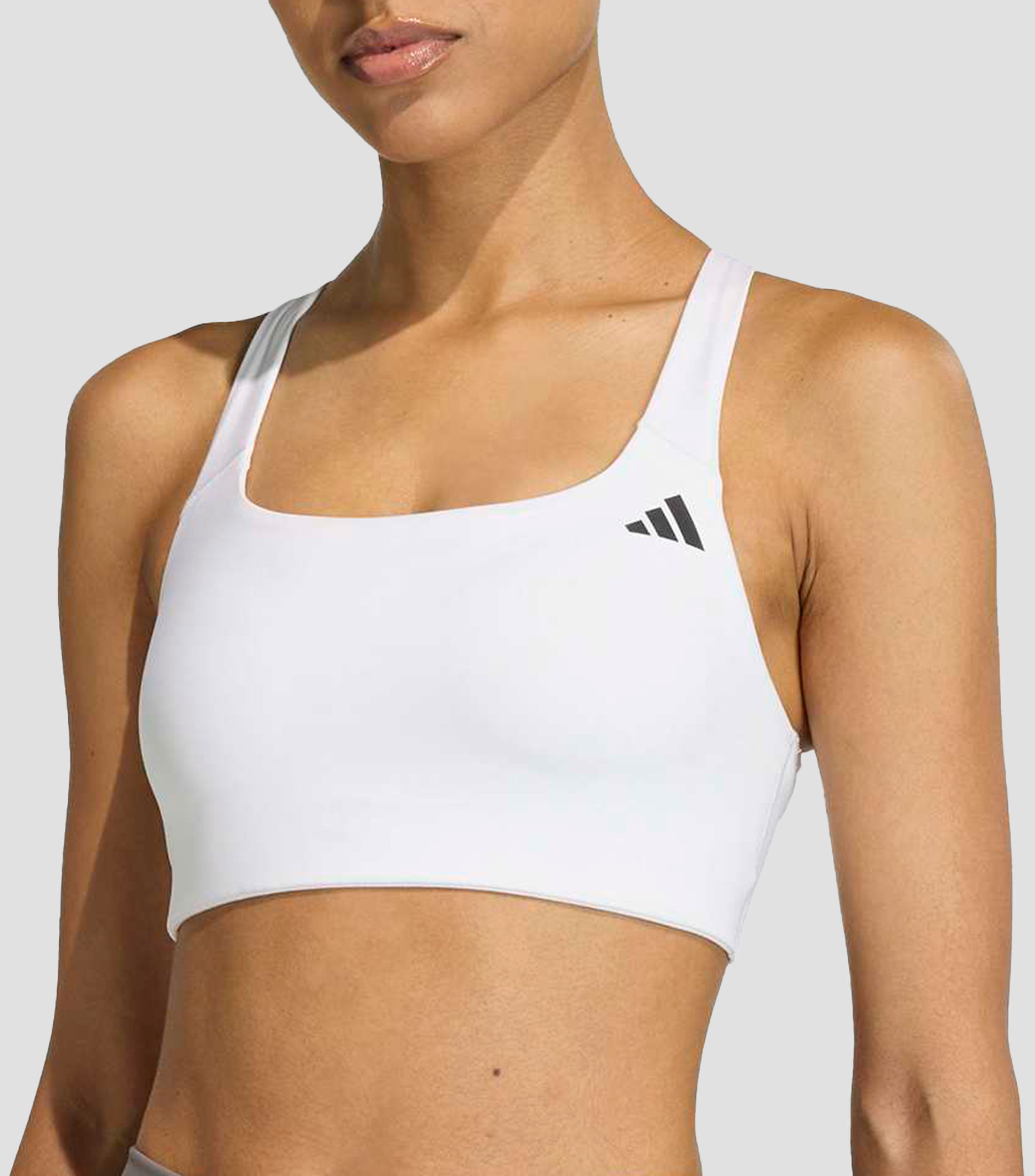 Top para entrenamiento Optimé Workout liso Mujer