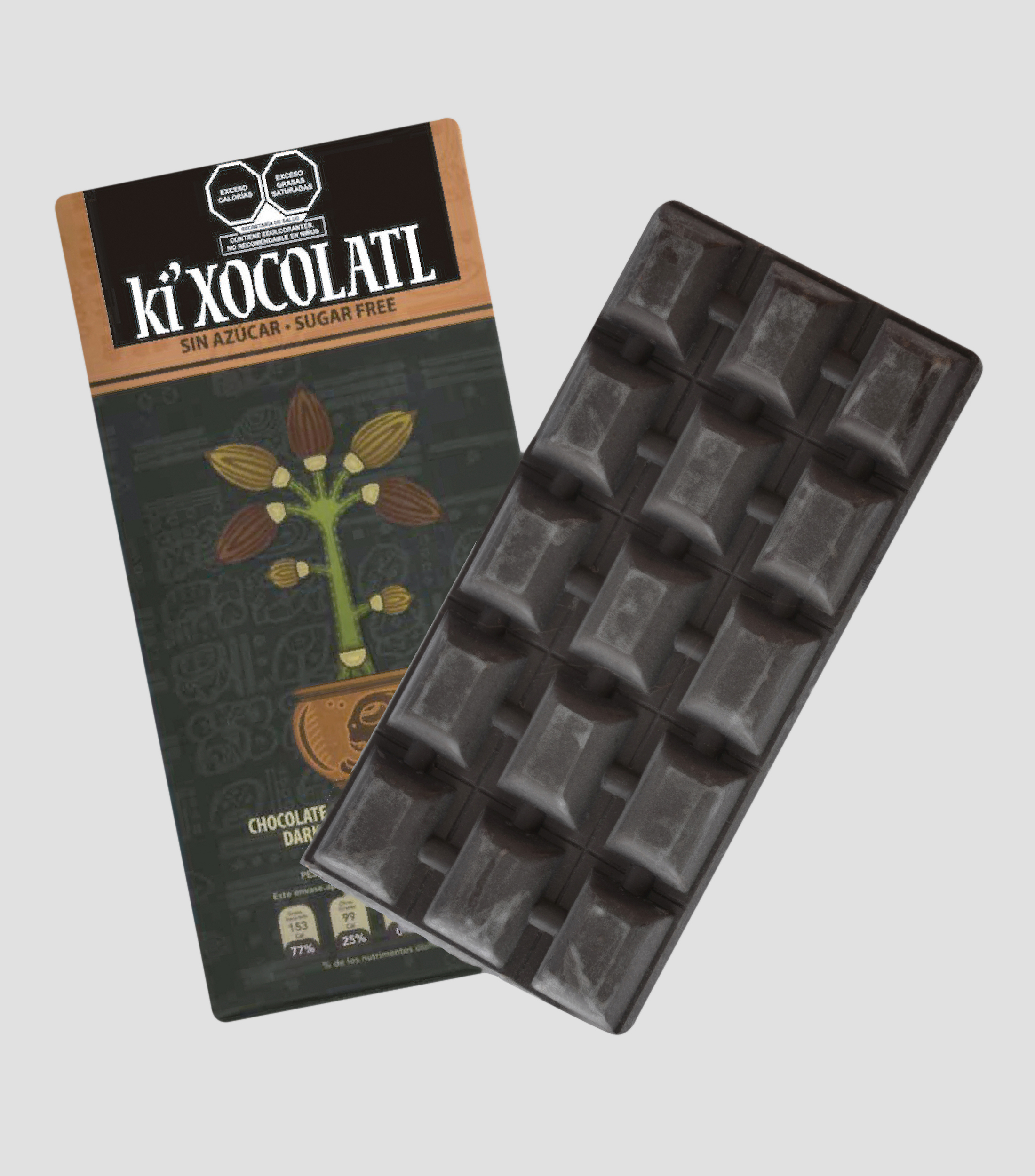 Dark Chocolate Semi-Amargo, 80 g