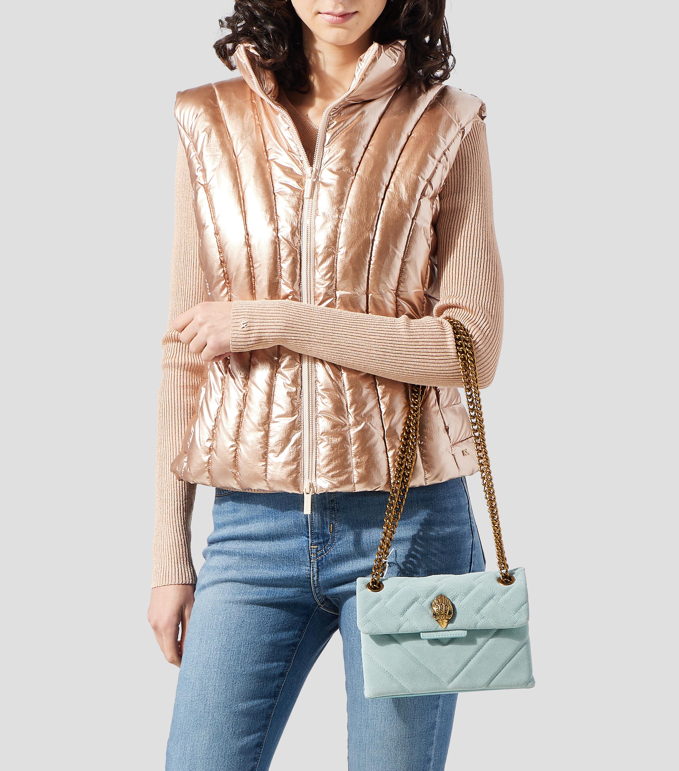 Bolsa Crossbody en piel Mujer