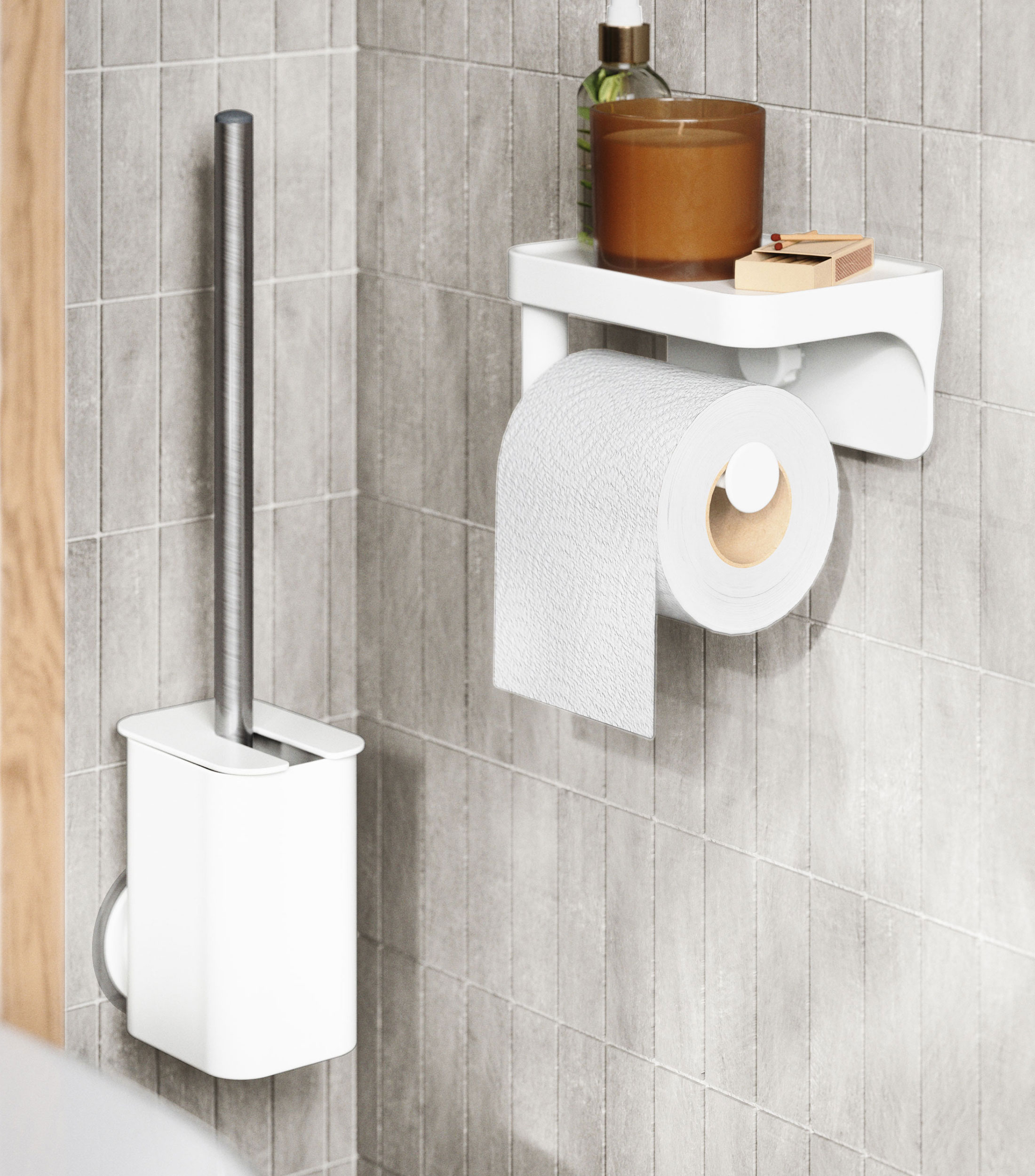 Cepillo para WC Flex en ABS reciclado