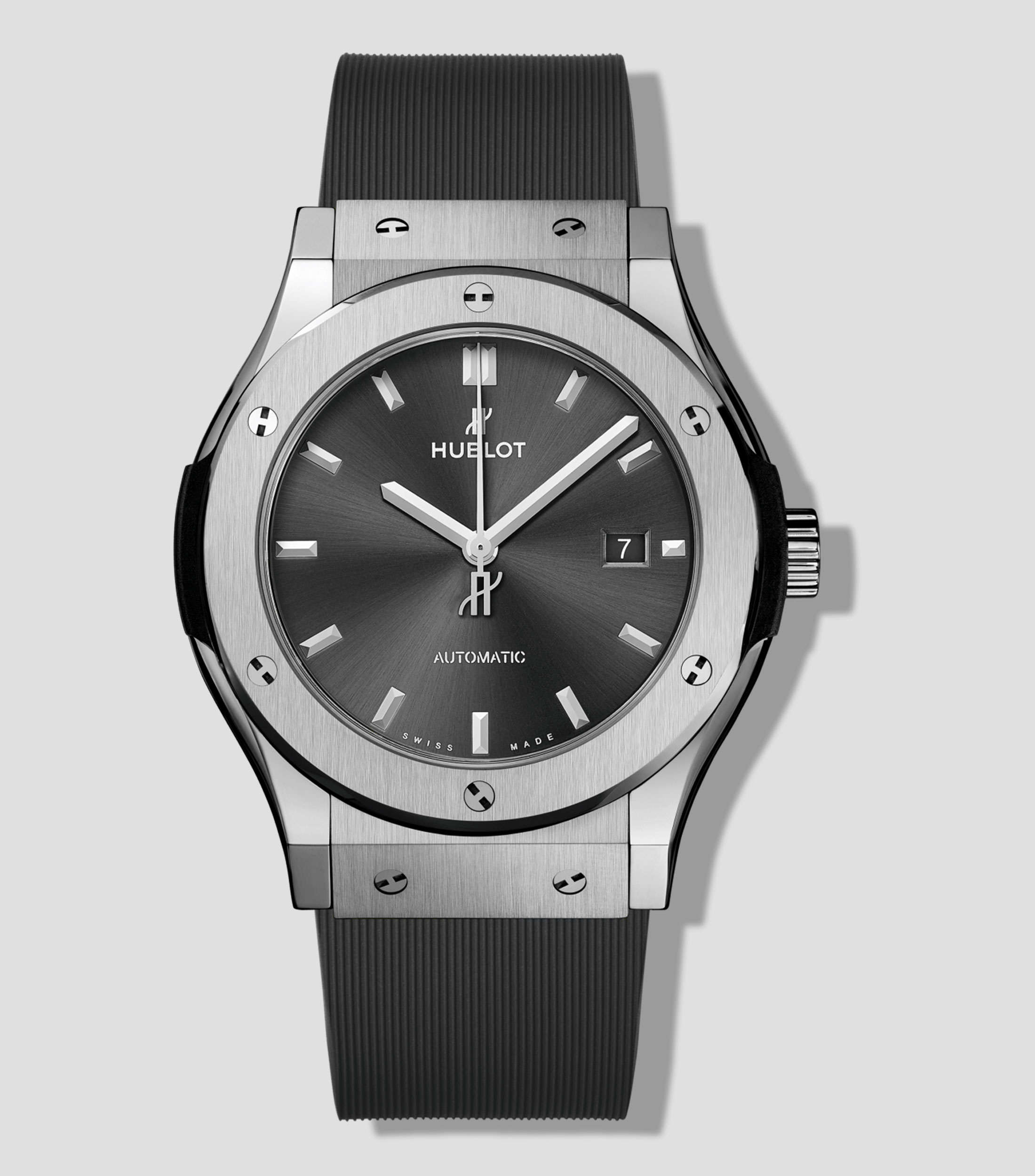 Reloj para Hombre Classic Fusion Racing Grey Titanium casual plateado, gris