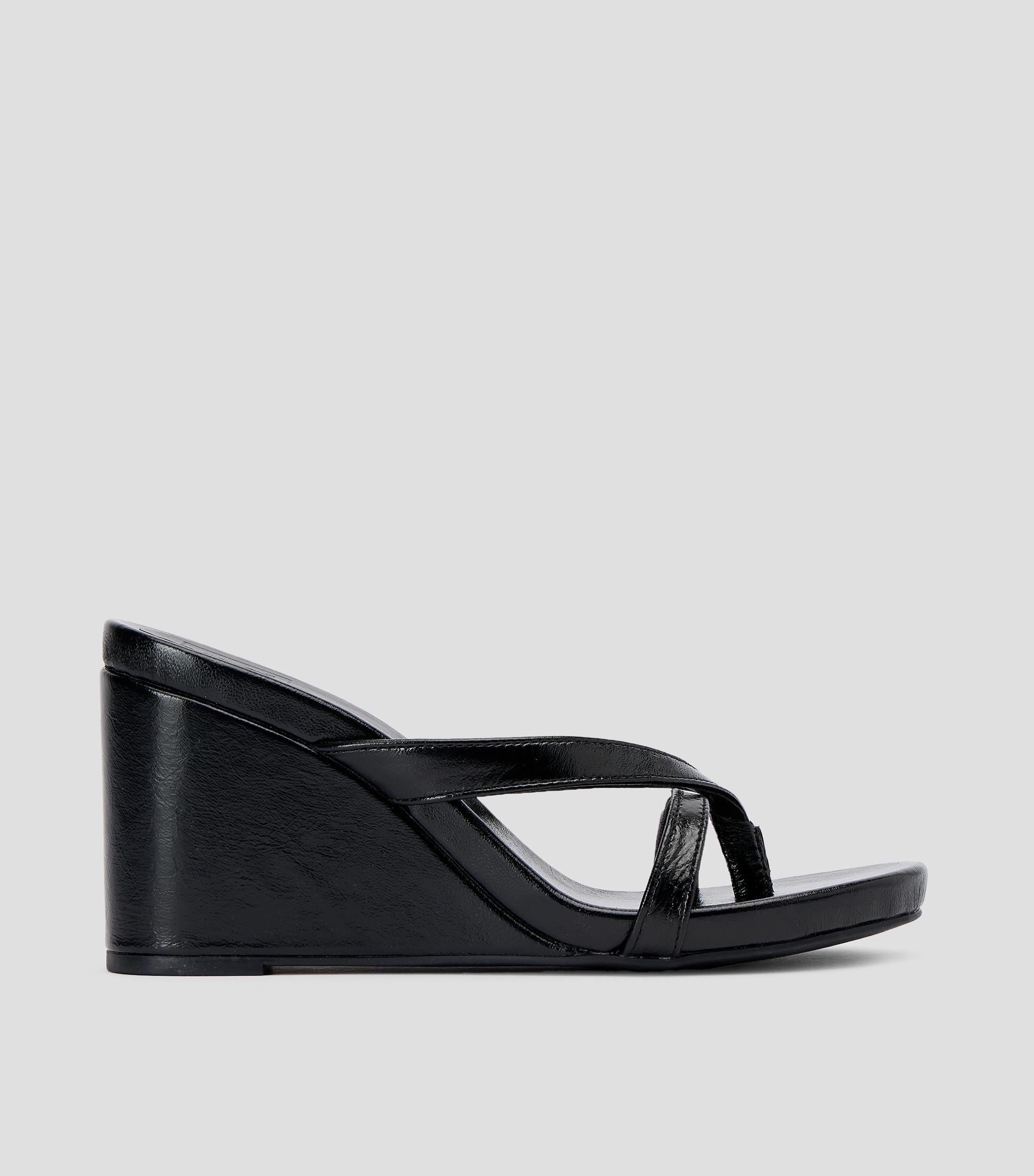 Sandalias con tacón alto de cuña Helan Mujer