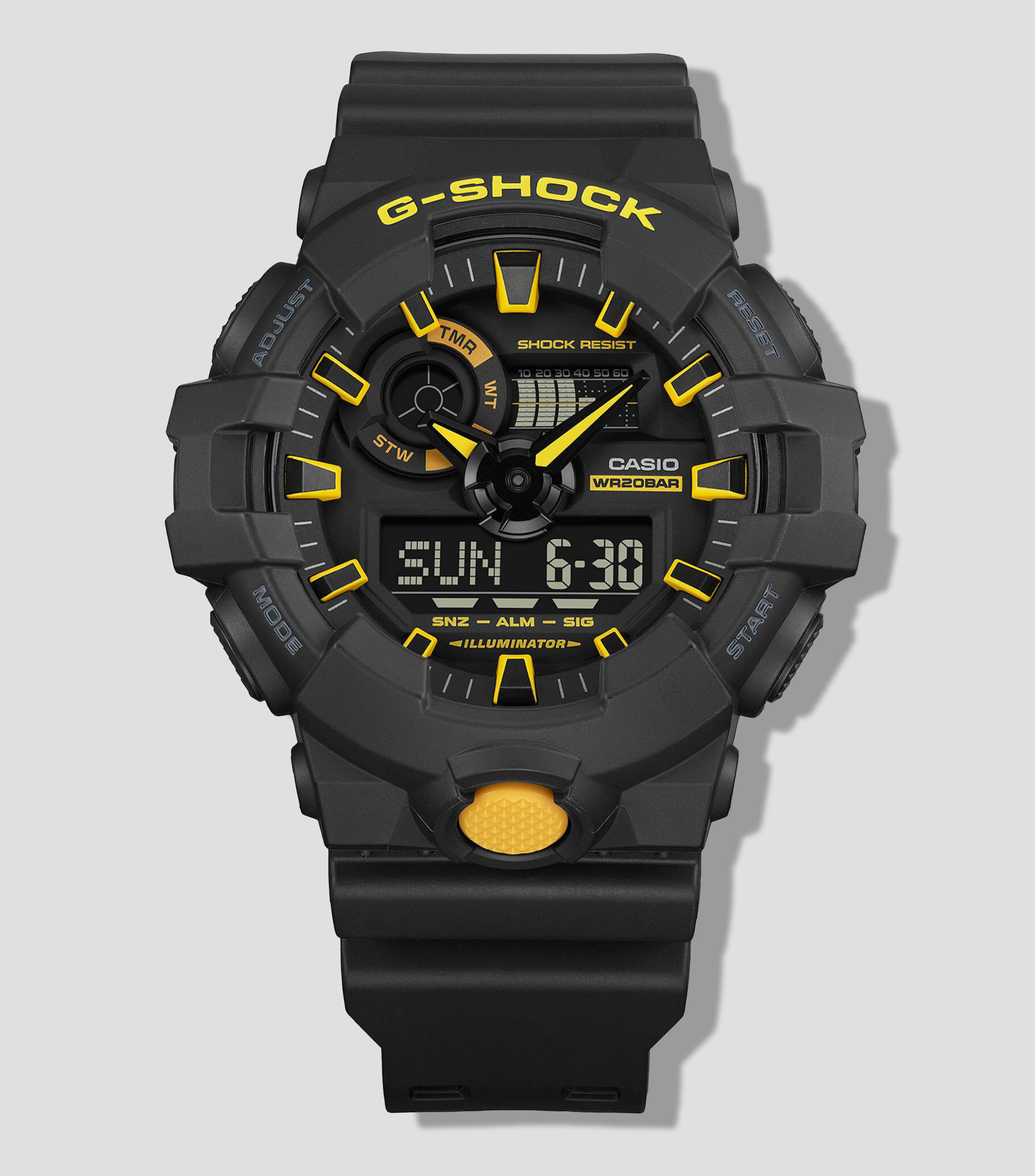 Reloj para Hombre G-Shock Series CY Deportivo Negro