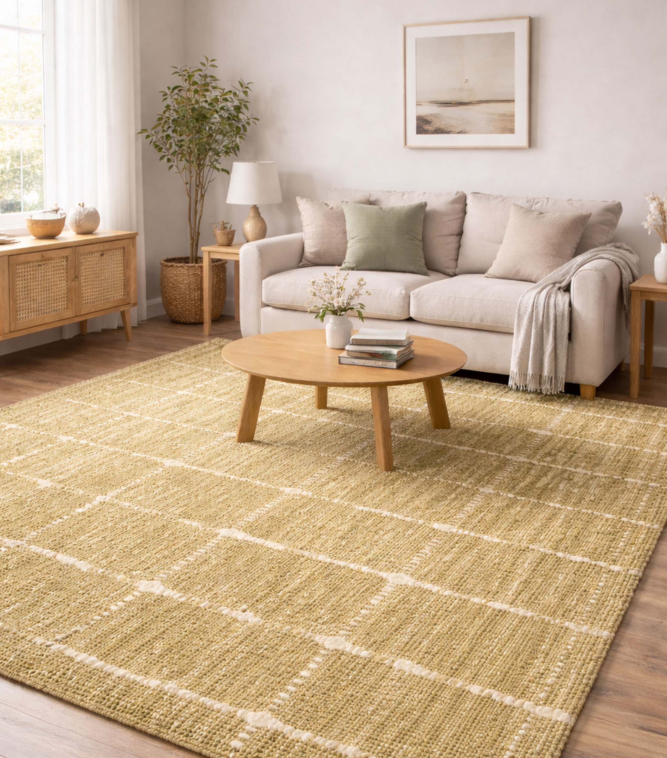Tapete Decorativo Kyra en Lana 200 x 290 cm