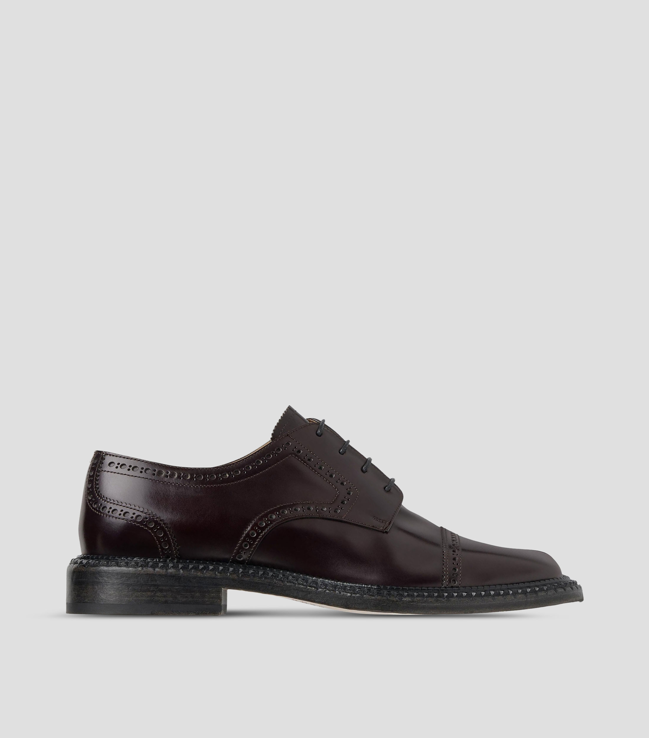 Zapatos de vestir derby City lace-up Tabi en piel Hombre