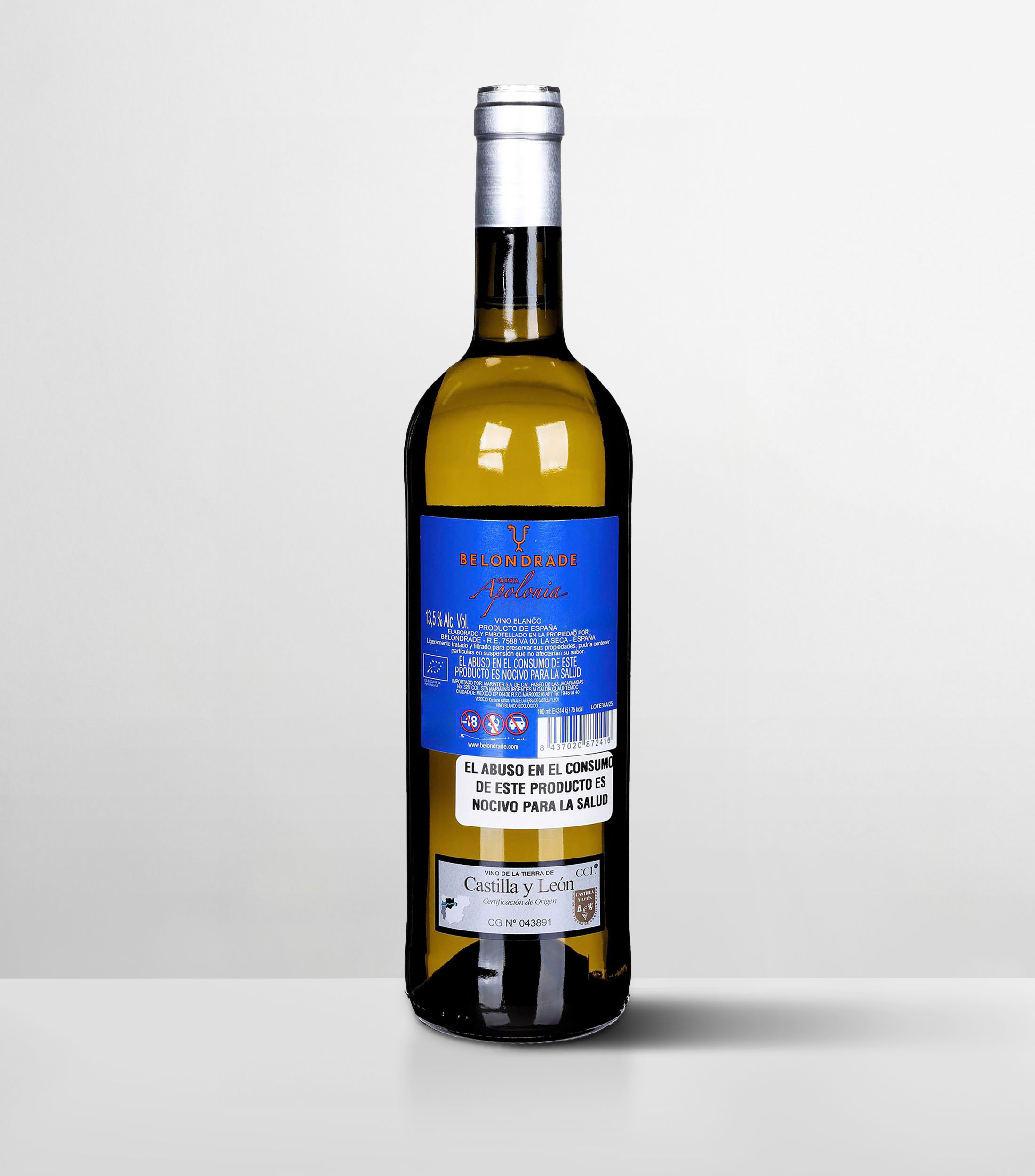 Vino Blanco Verdejo Belondrade, España, 750 ml