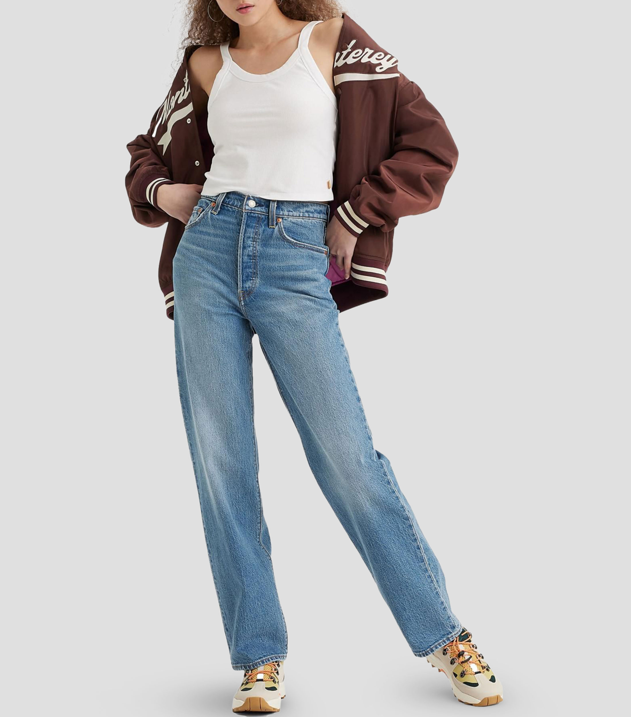 Jeans ajustado Mujer