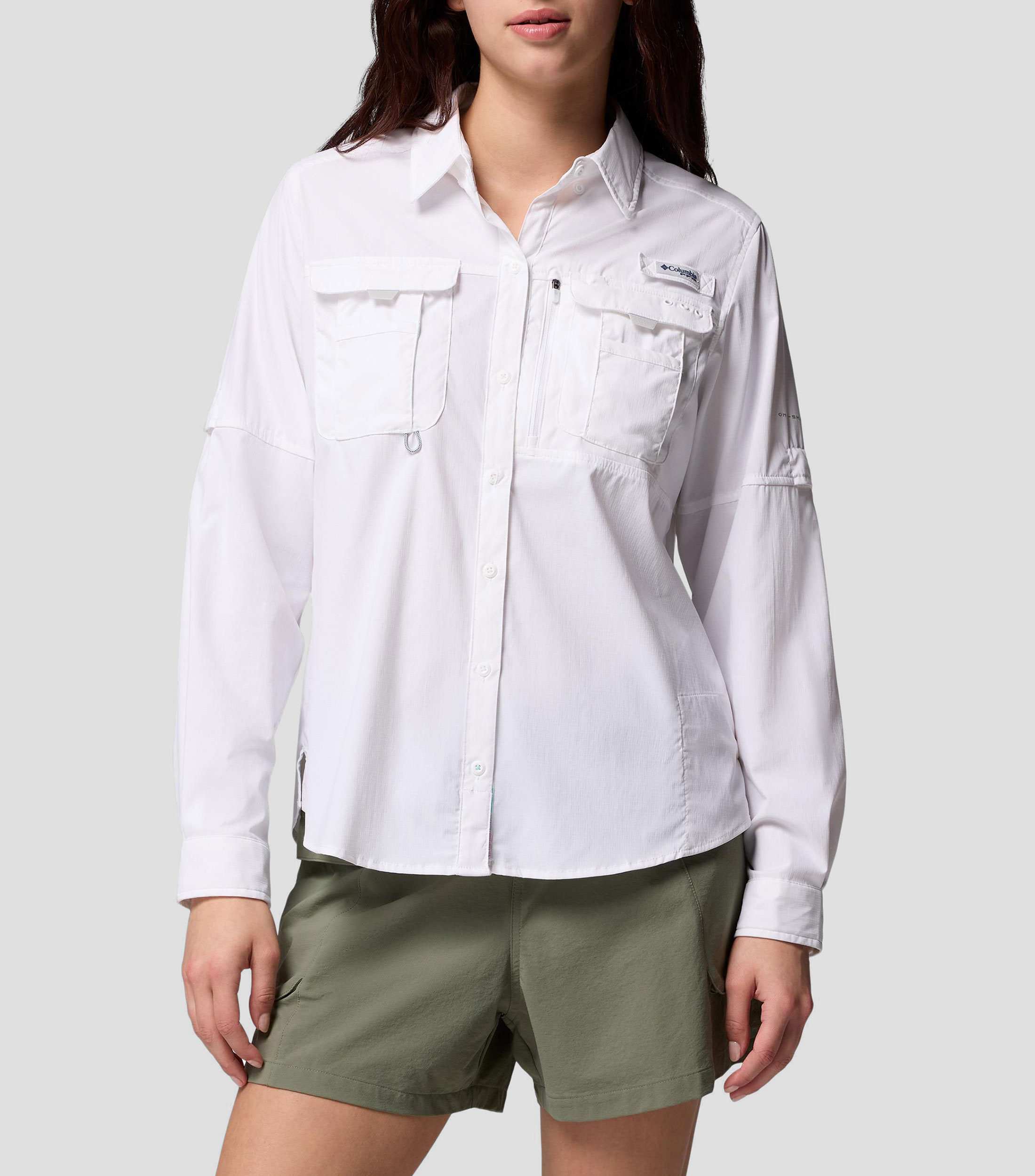 Camisa para pescar Bahama Elite de manga larga Mujer