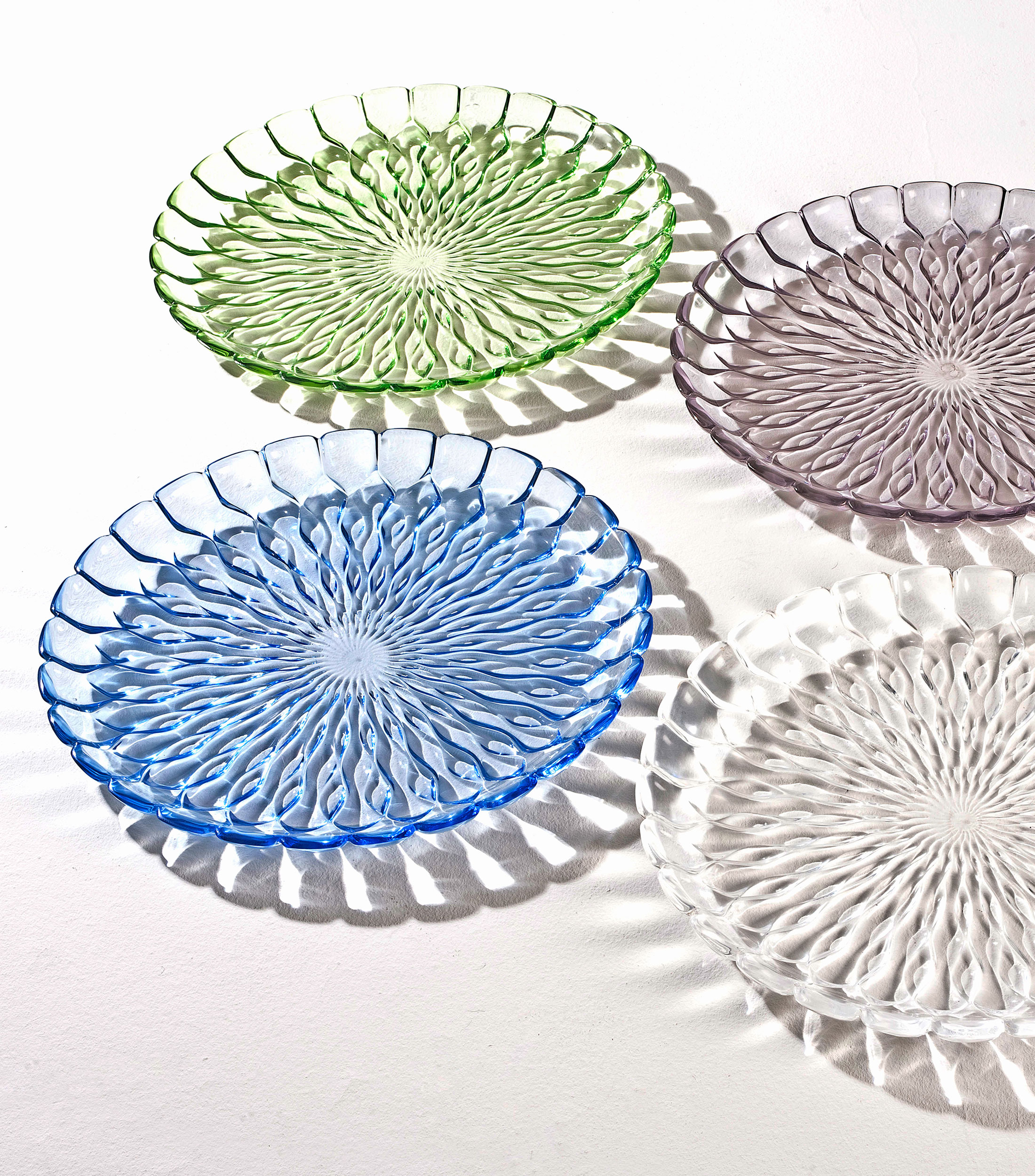 Centro de mesa Jelly en cristal