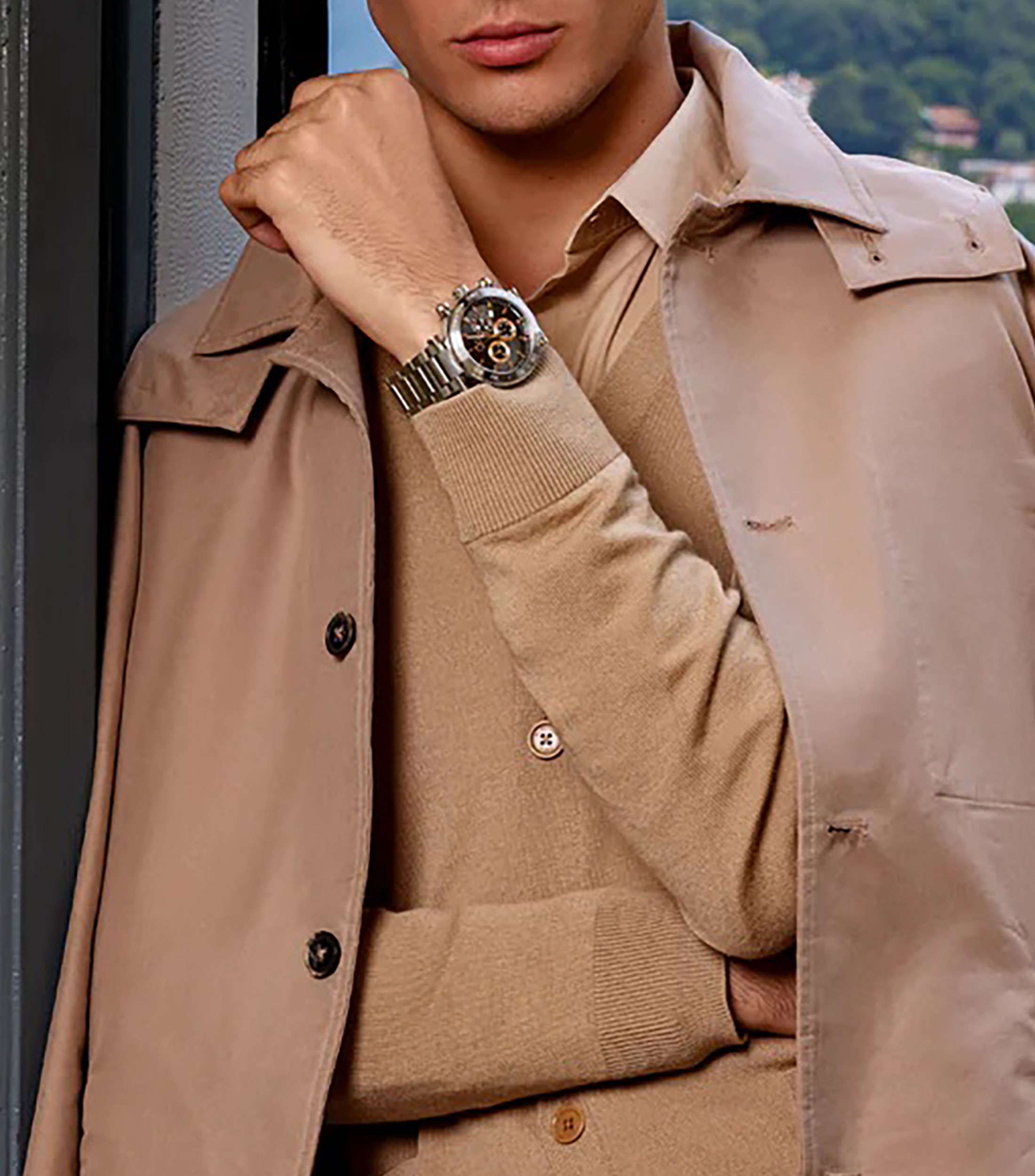 Reloj para Hombre Select casual plateado