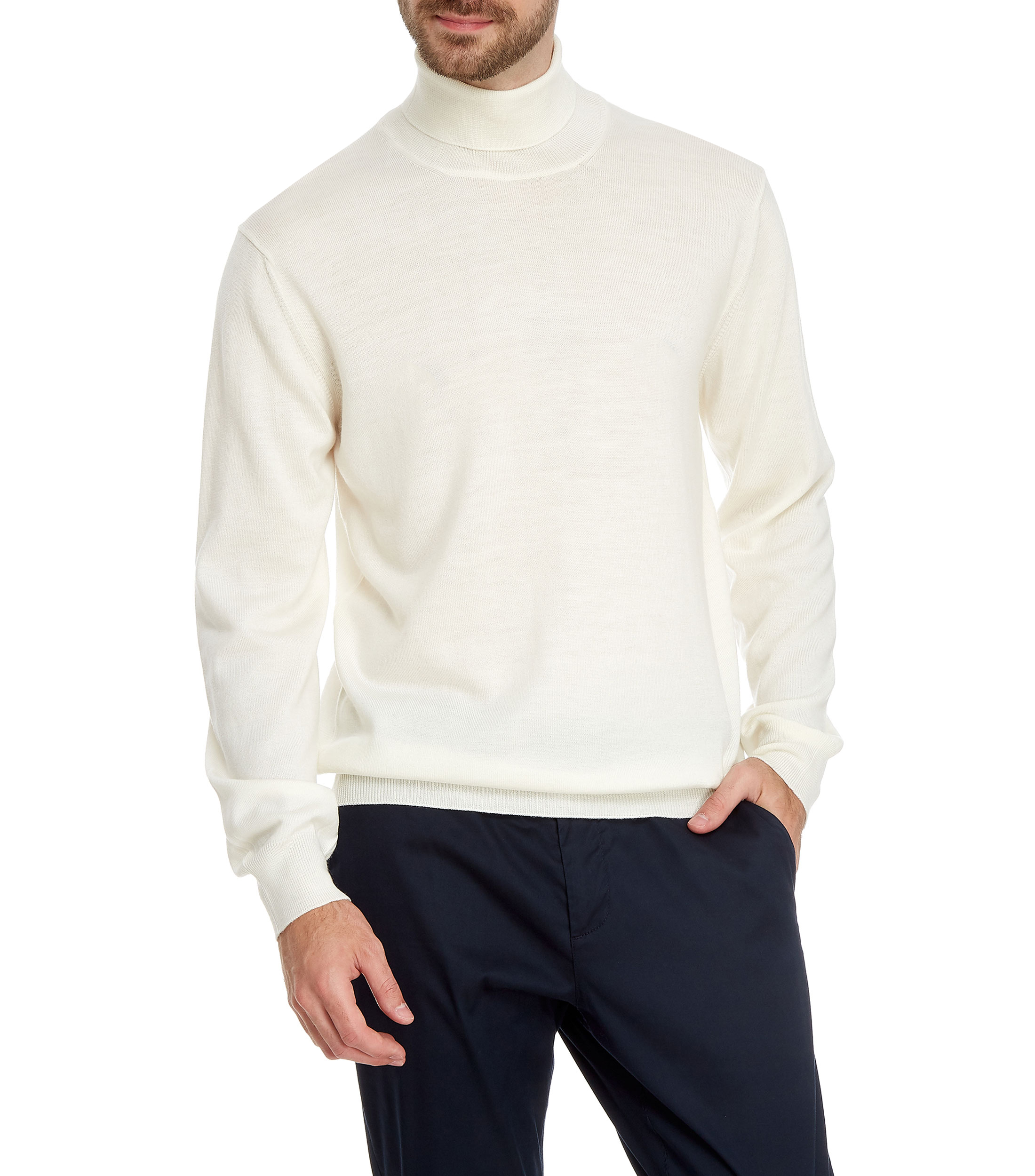 Playera Cuello Tortuga Slim Fit Super Comoda | Meses Sin Interés