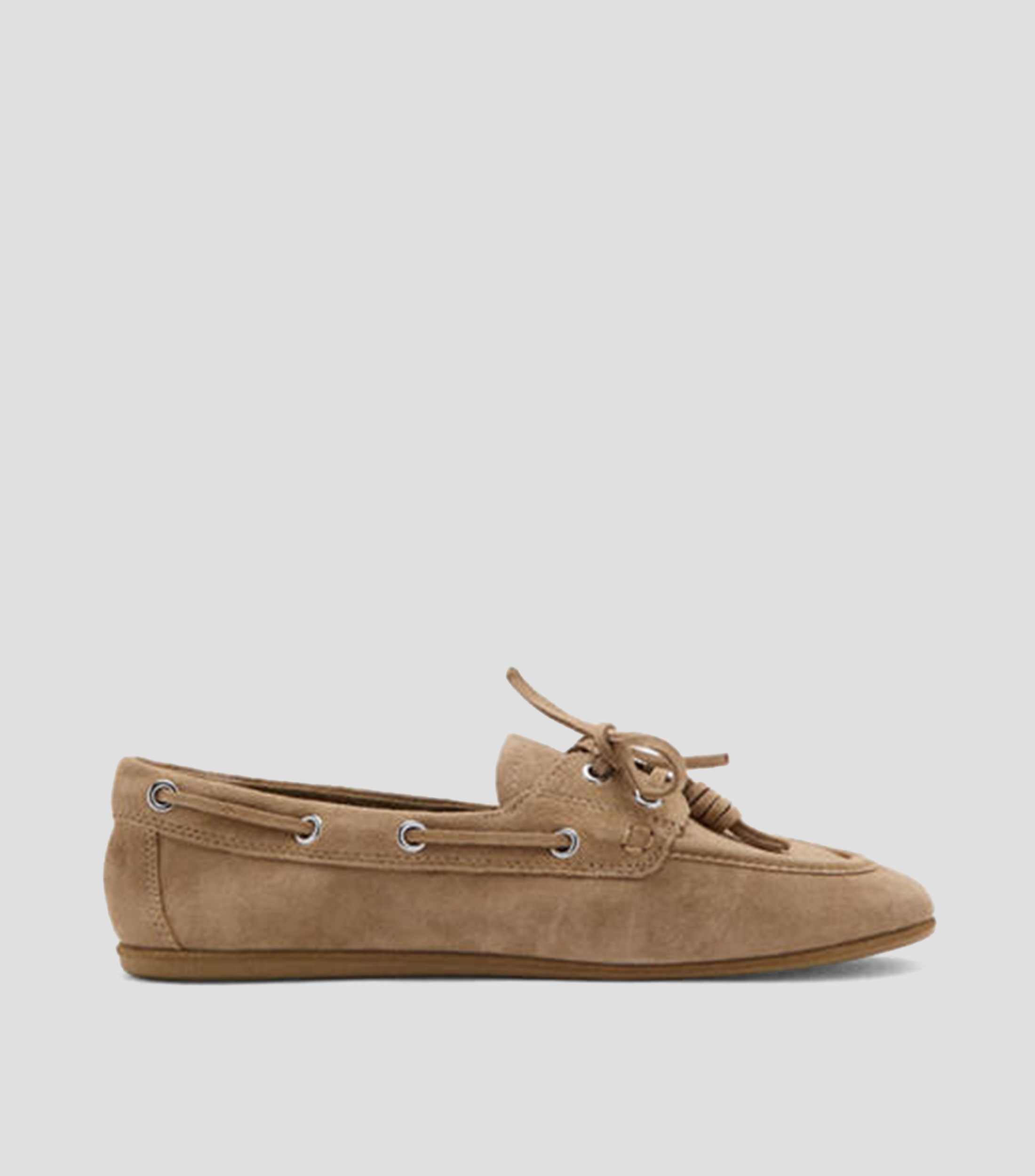 Zapatos Slip On casuales en piel Mujer