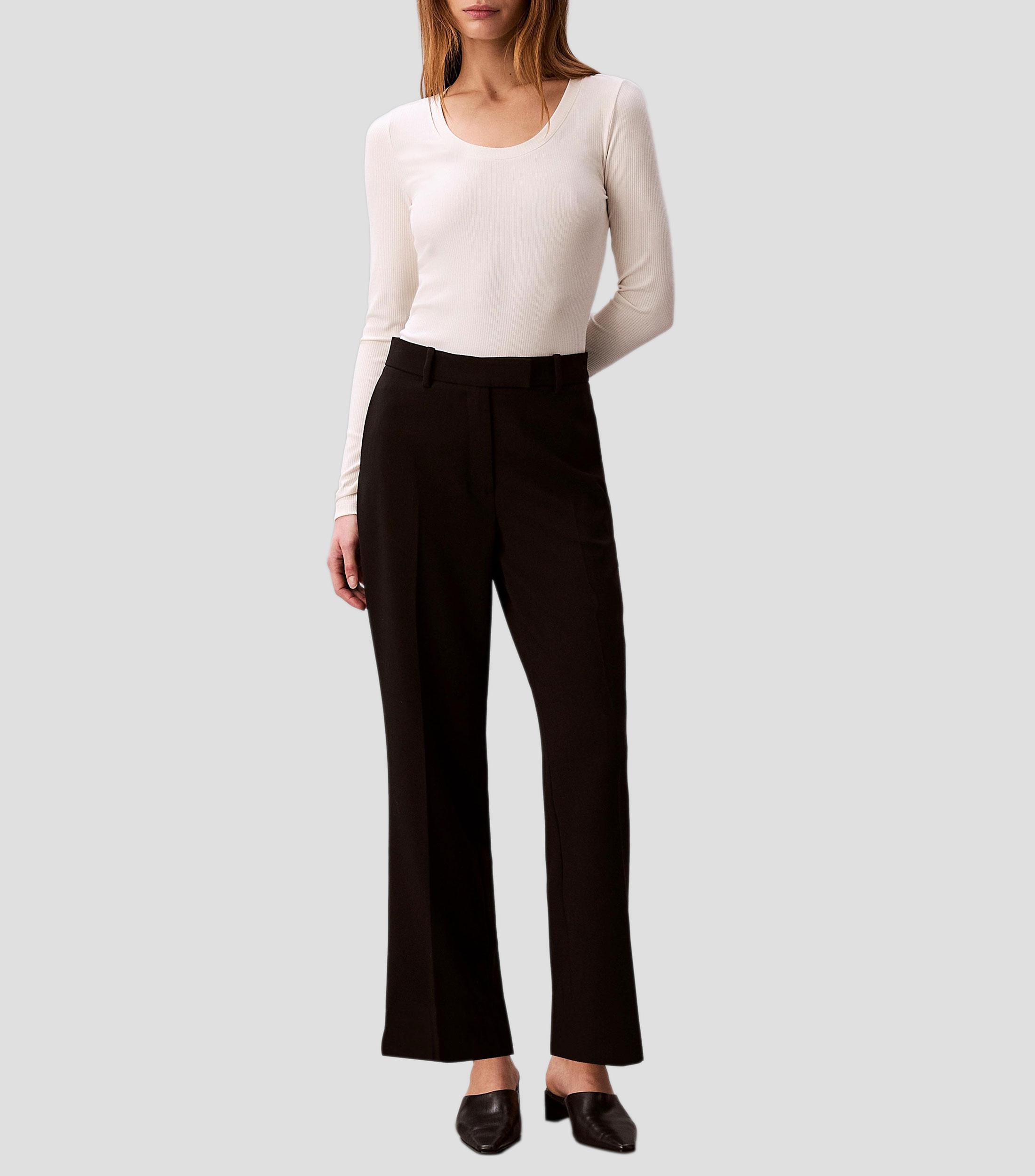 Pantalón liso Mujer