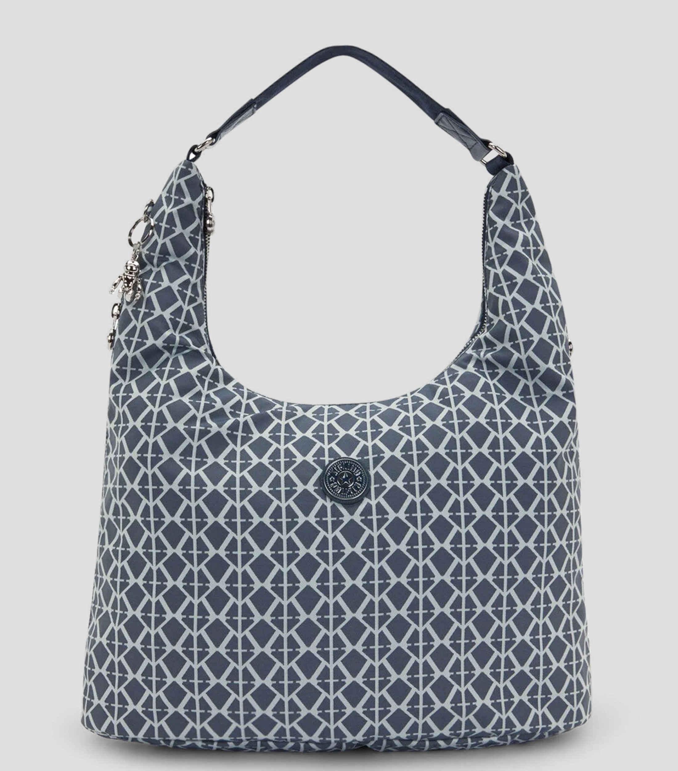 Bolsa hobo azul Eanna geométrica Mujer