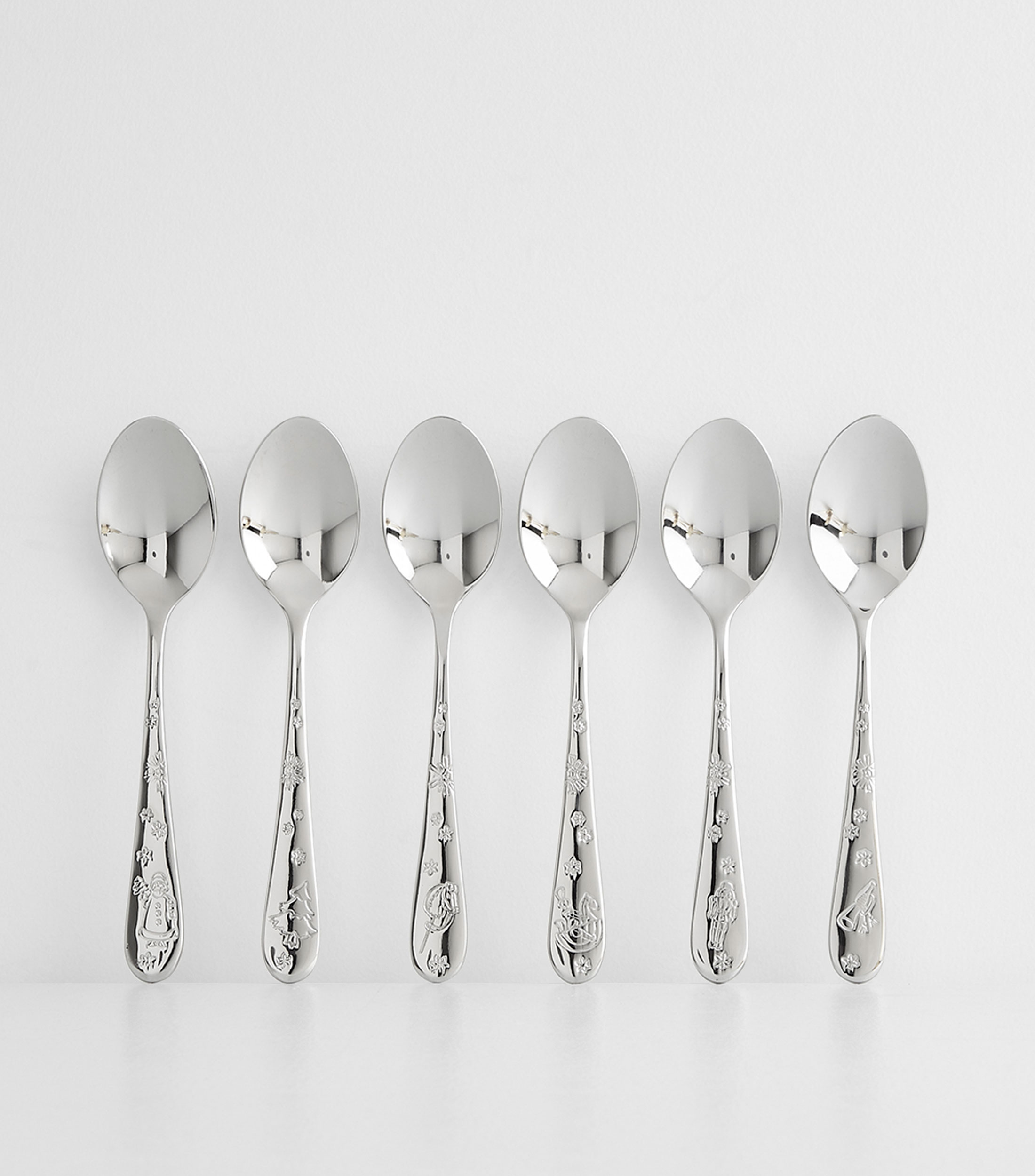 Set de cucharas para café 6 piezas Toys delight en acero inoxidable