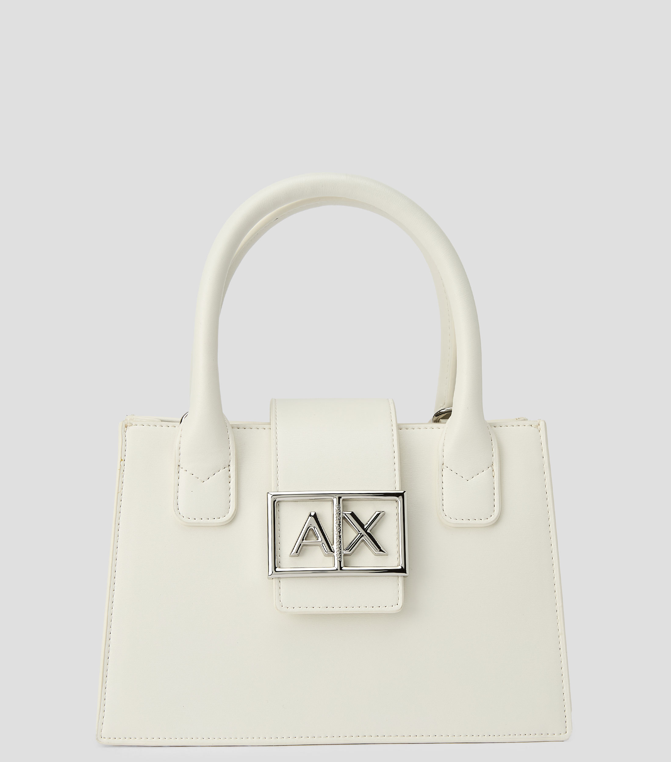 Bolsa tote shopping blanca lisa Mujer