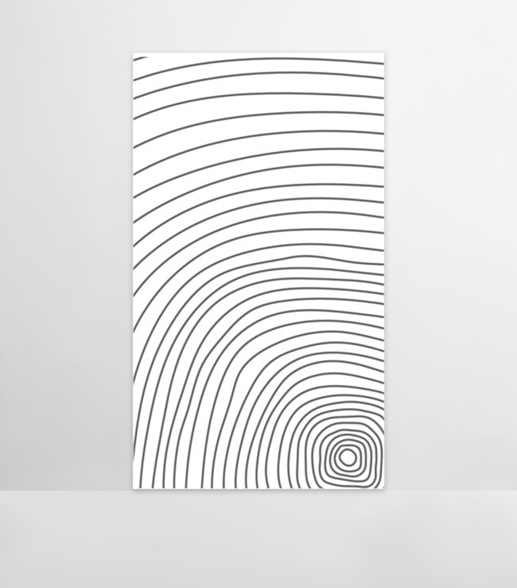 Cuadro decorativo Shells 1 de 4 en madera y plastico