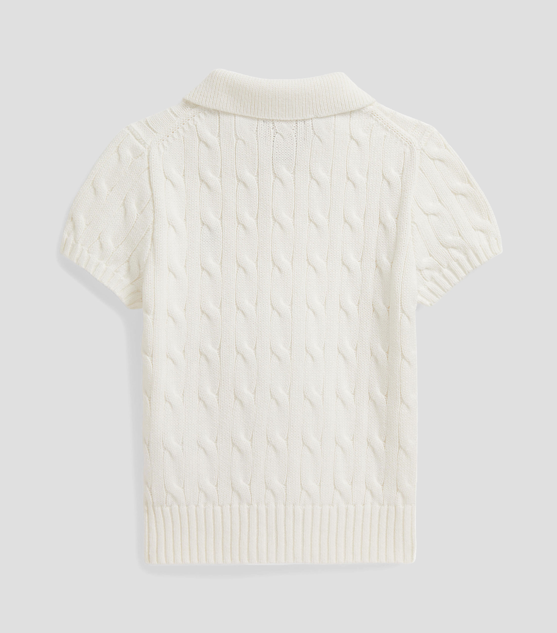 Playera polo manga corta con microdiseños Niño