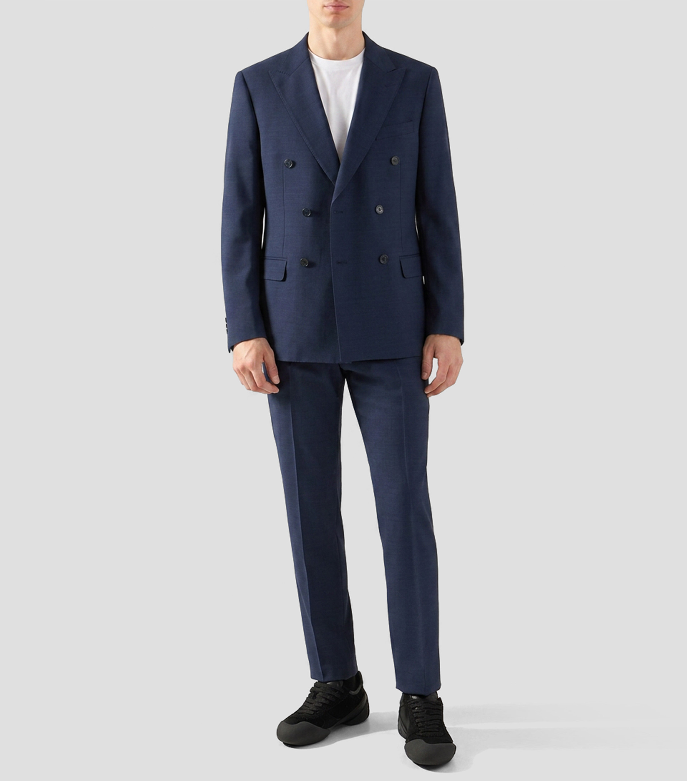 Traje de corte slim liso Hombre