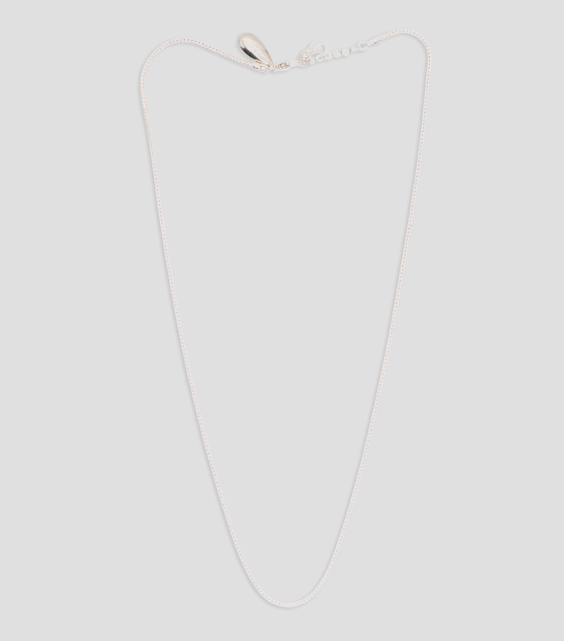 Collar en plata .925 con motivo de gota Mujer